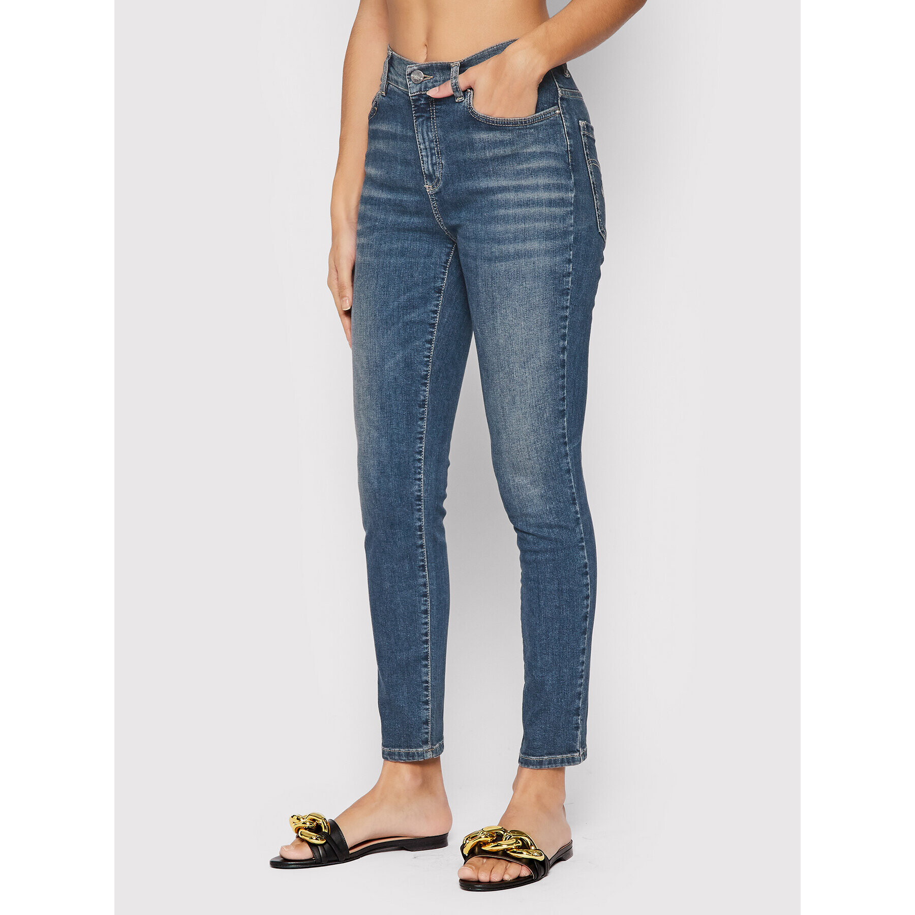 Marella Jeansy Skinny 31810324 Modrá Skinny Fit - Pepit.cz