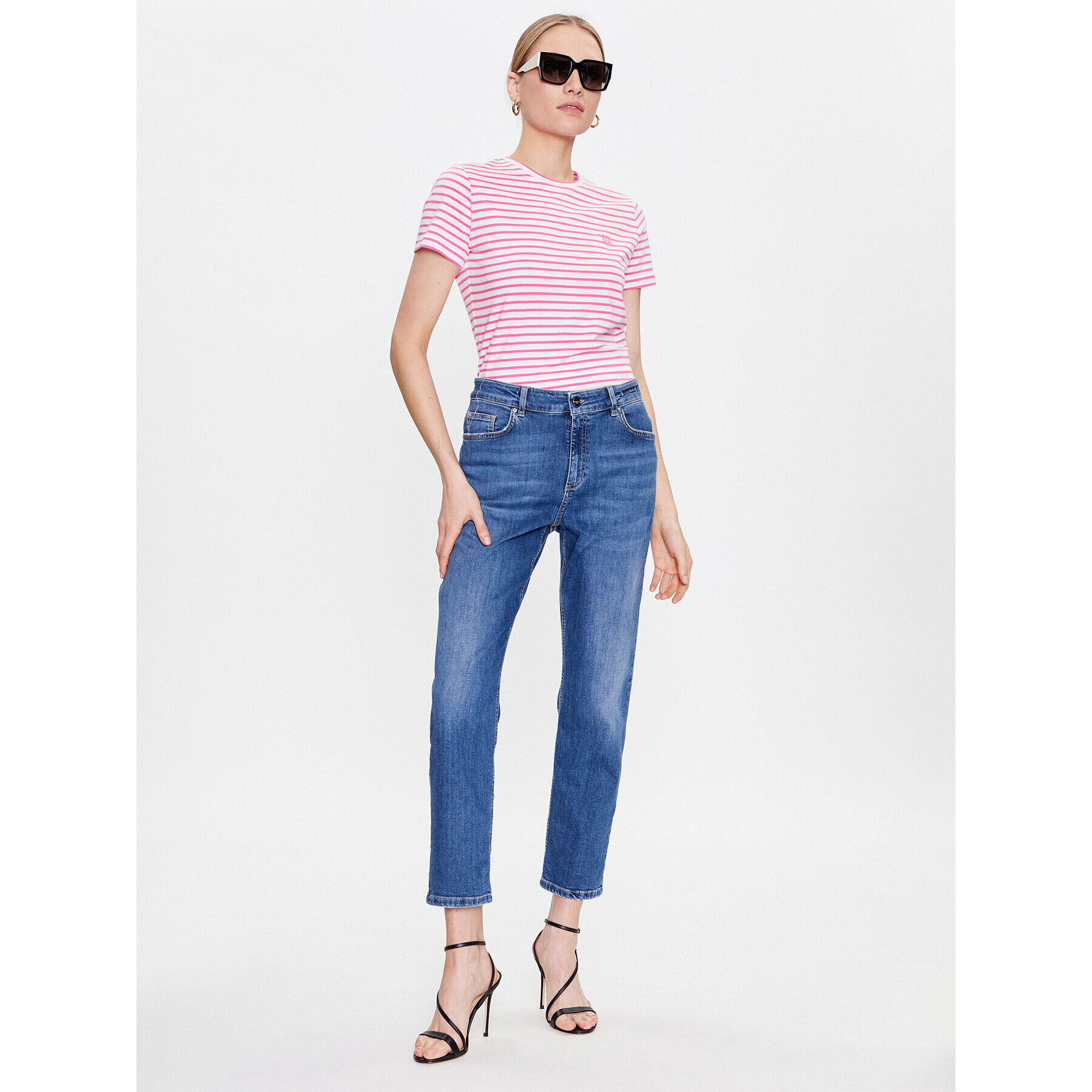 Marella Jeansy Tomboy 2331810834 Modrá Straight Leg - Pepit.cz