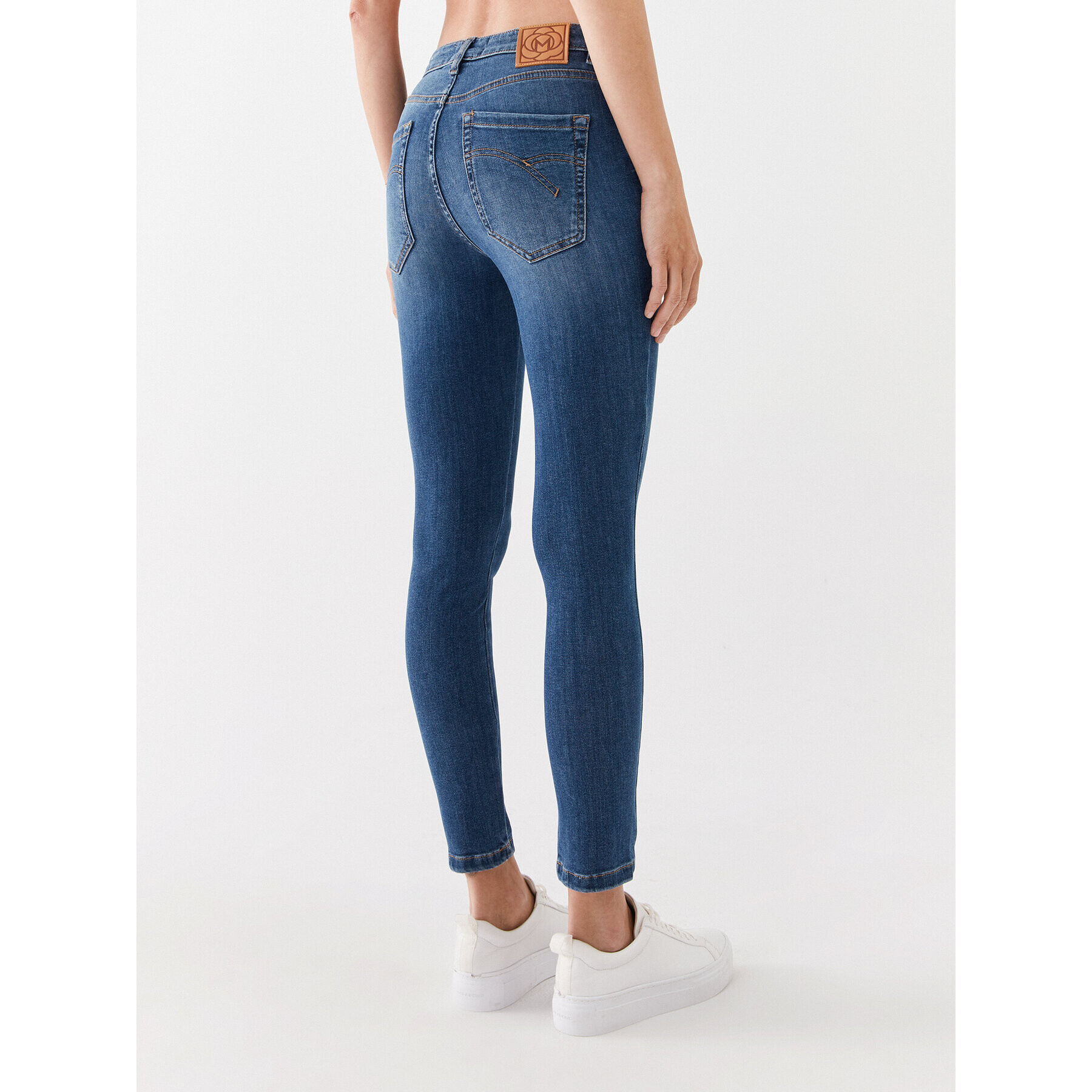 Marella Jeansy Wskin 2331860437200 Tmavomodrá Skinny Fit - Pepit.cz