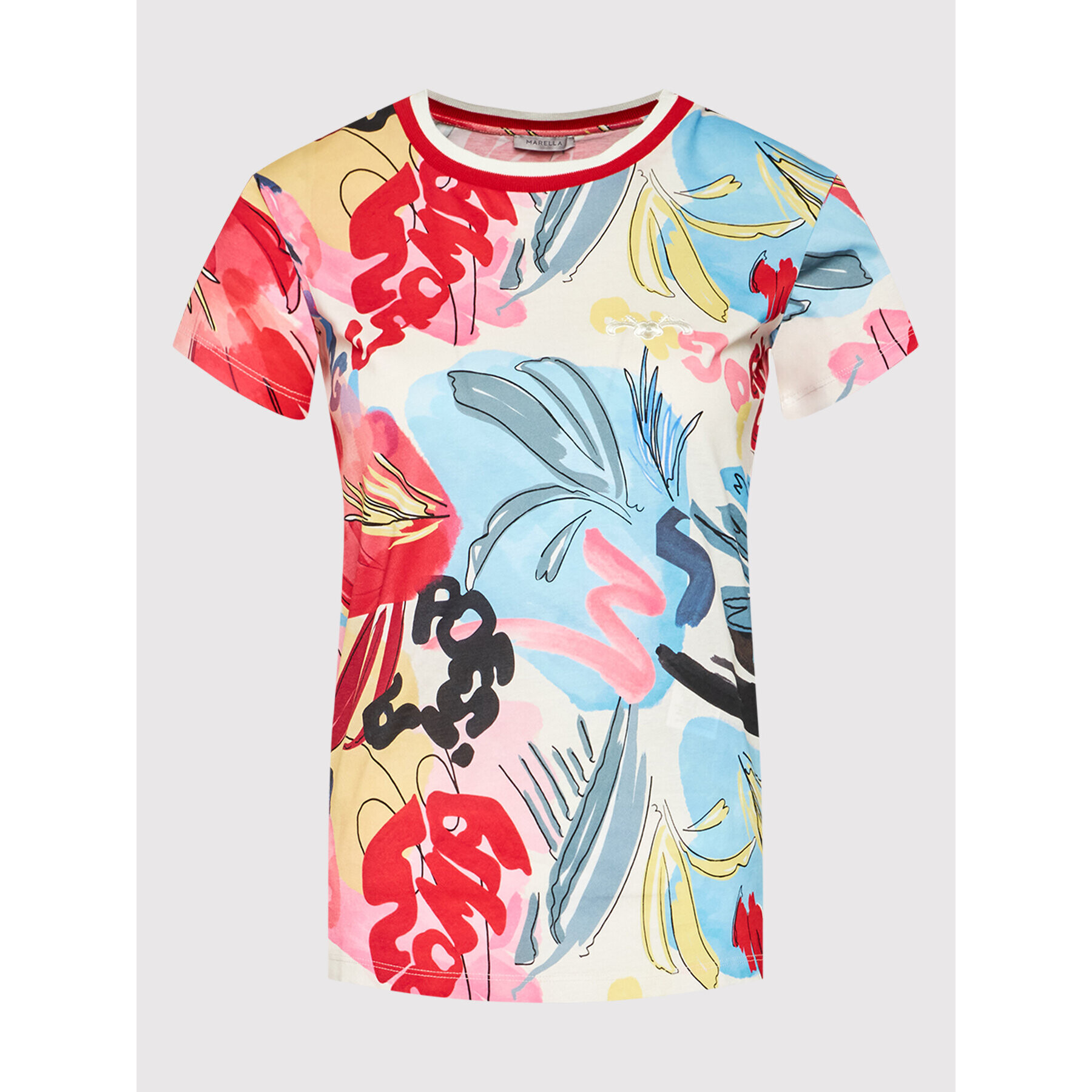 Marella T-Shirt Garden 39710221 Barevná Regular Fit - Pepit.cz