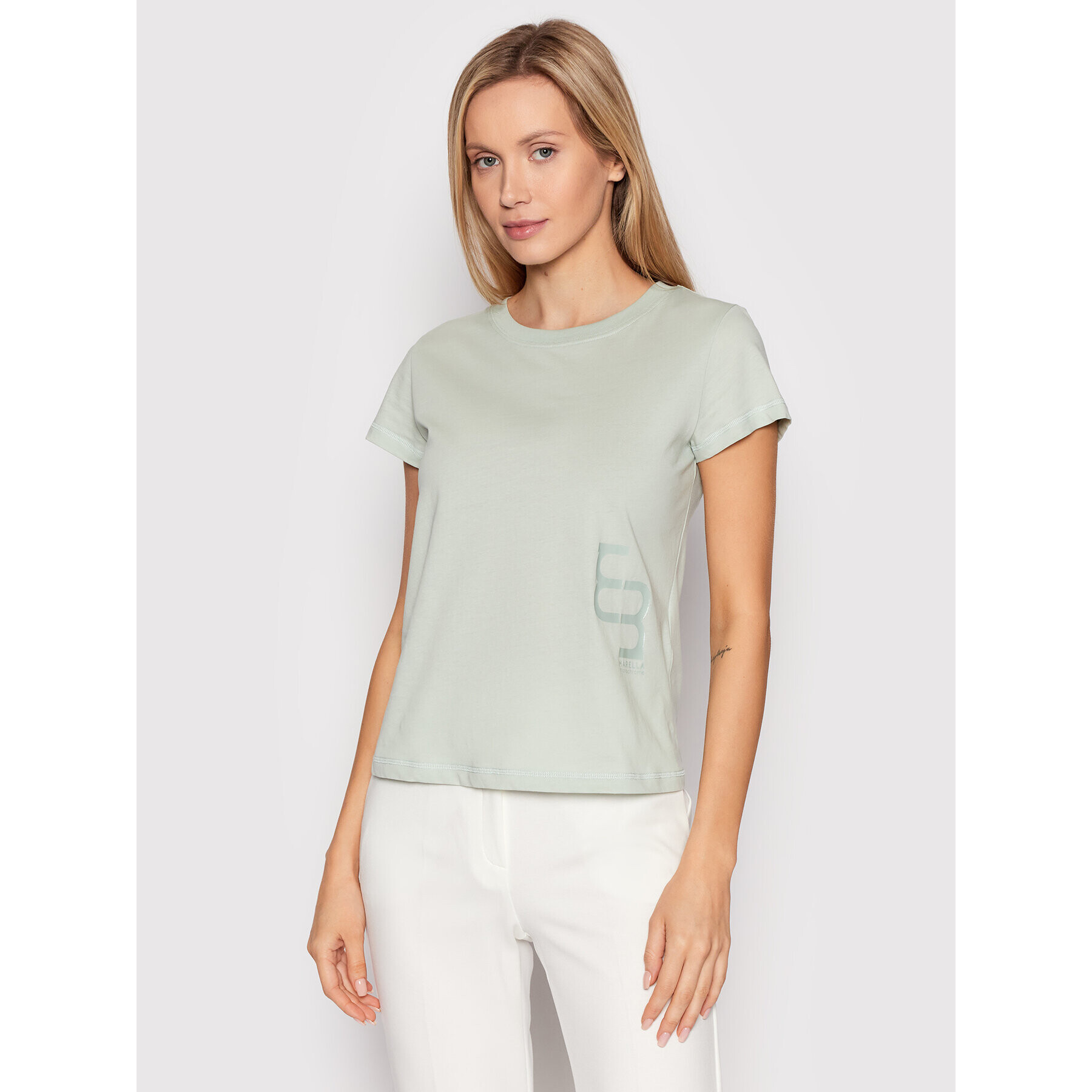 Marella T-Shirt Nancy 39710225 Zelená Regular Fit - Pepit.cz