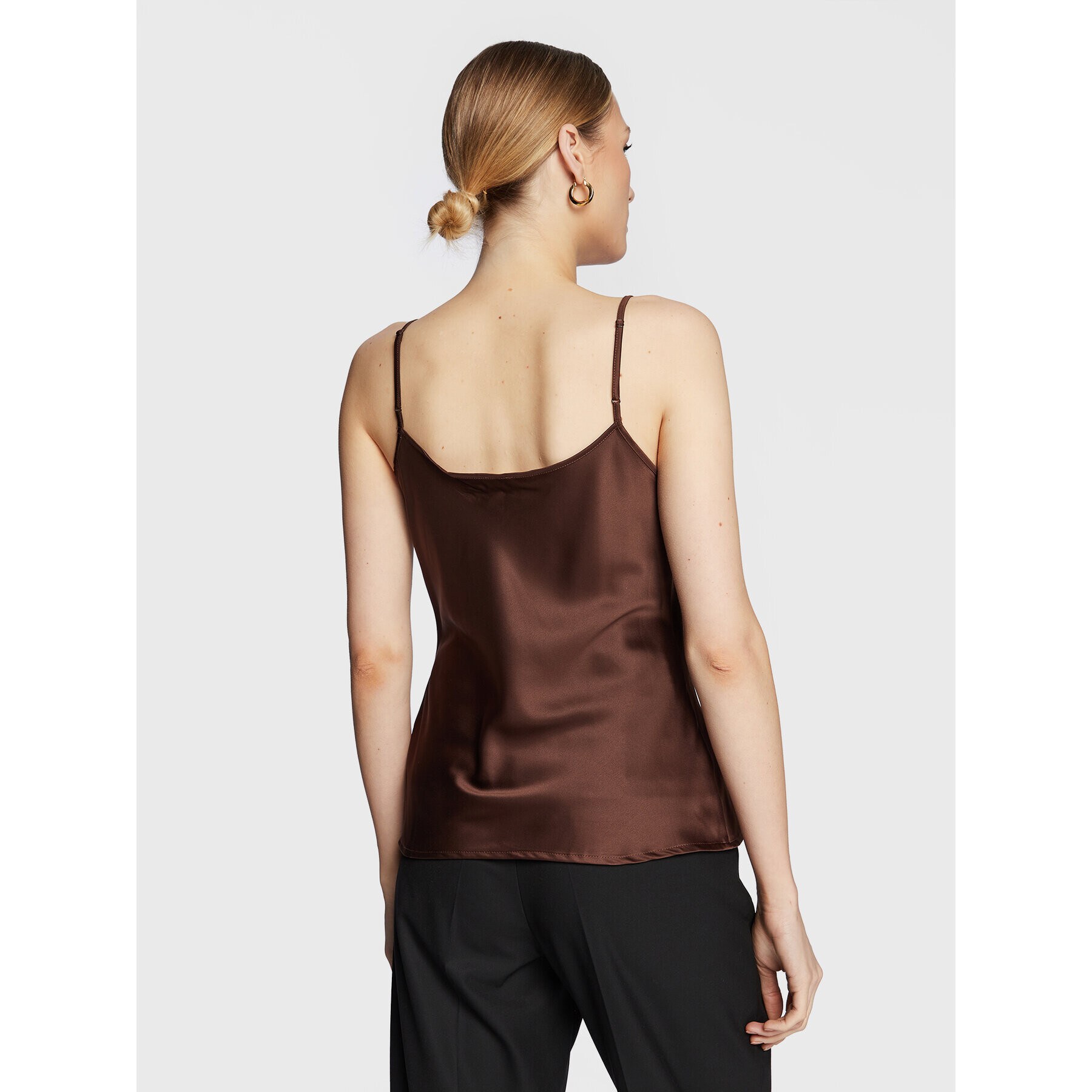 Marella Top Rolf 31660129 Hnědá Regular Fit - Pepit.cz