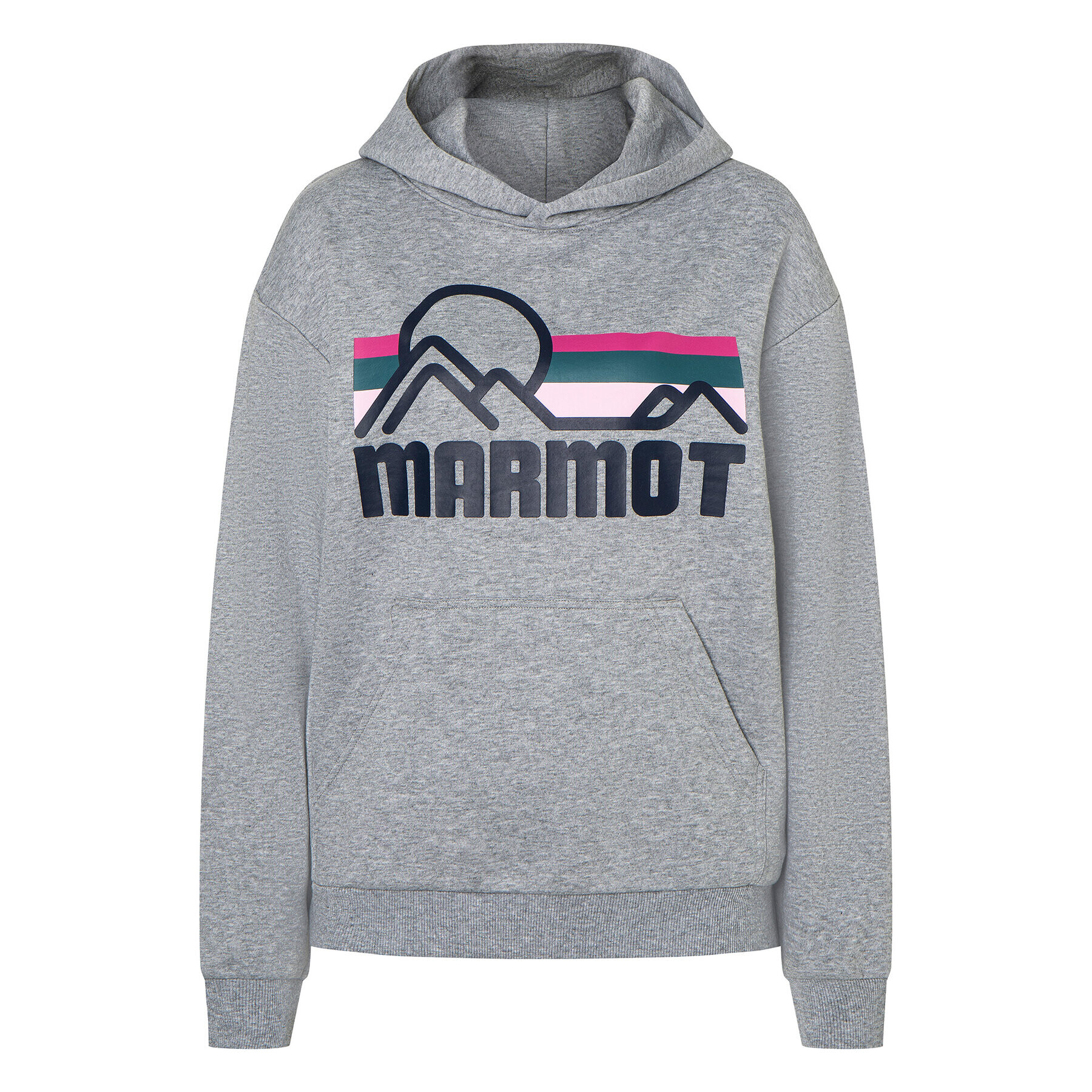 Marmot Mikina Coastal Hoody M14262 Šedá Regular Fit - Pepit.cz