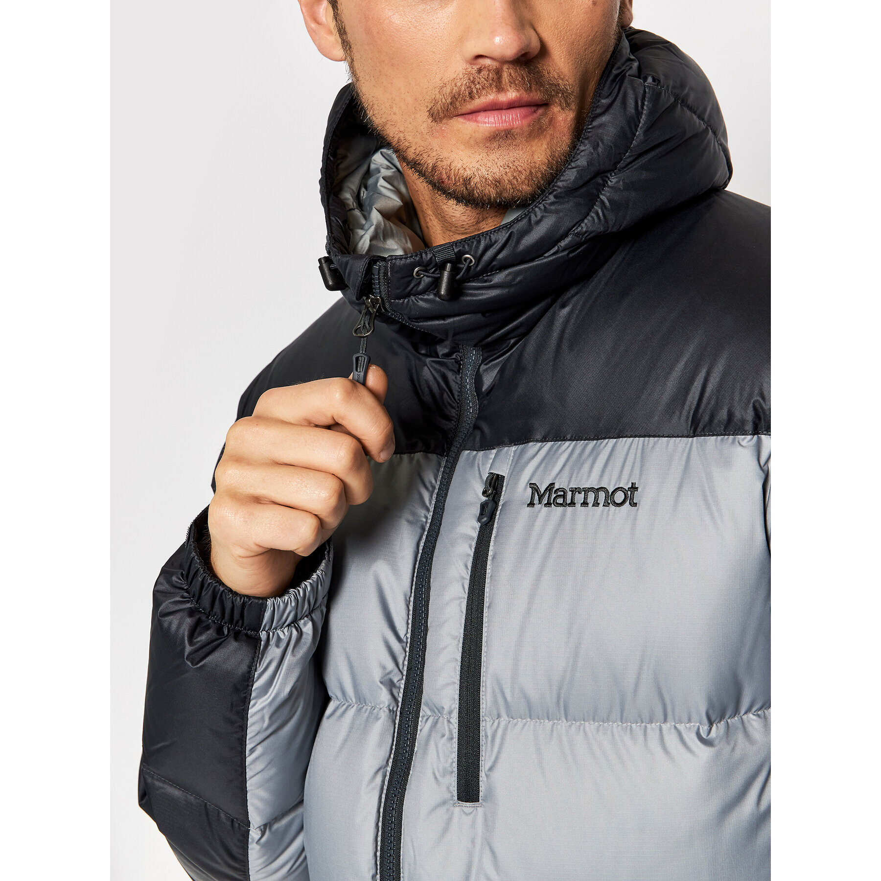 Marmot Vatovaná bunda 73060 Šedá Regular Fit - Pepit.cz