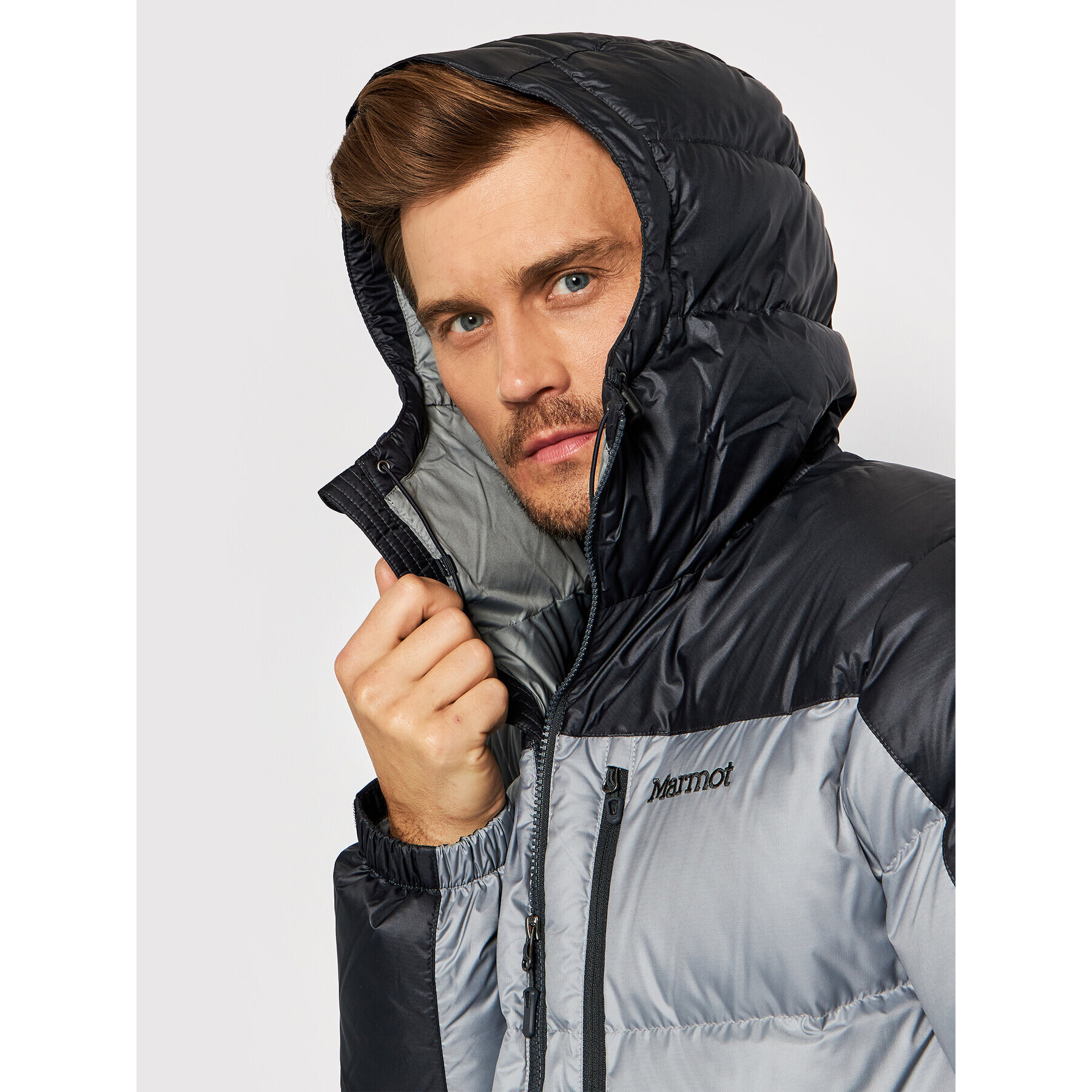 Marmot Vatovaná bunda 73060 Šedá Regular Fit - Pepit.cz