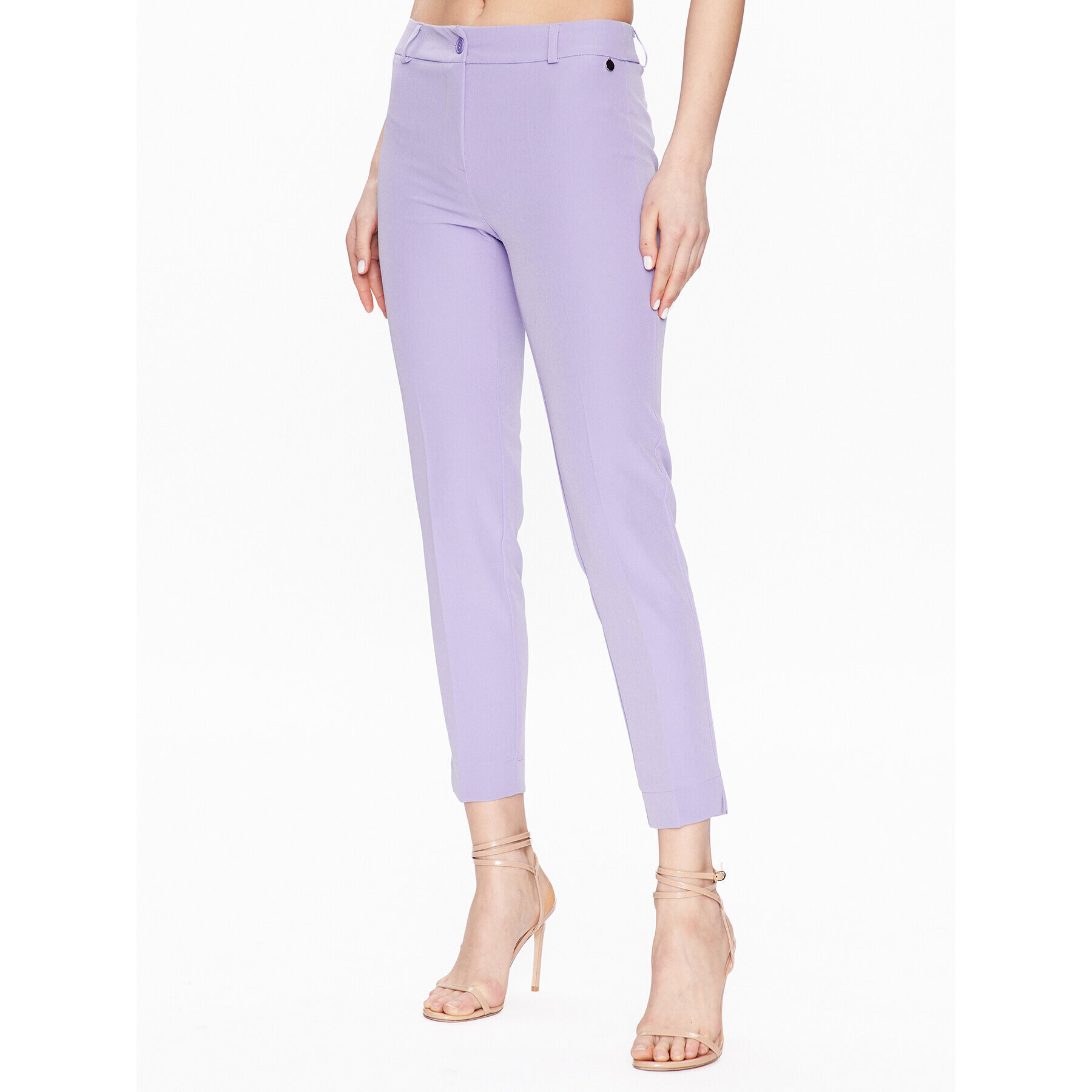 Maryley Chino kalhoty 23EB52Z/M08 Fialová Slim Fit - Pepit.cz