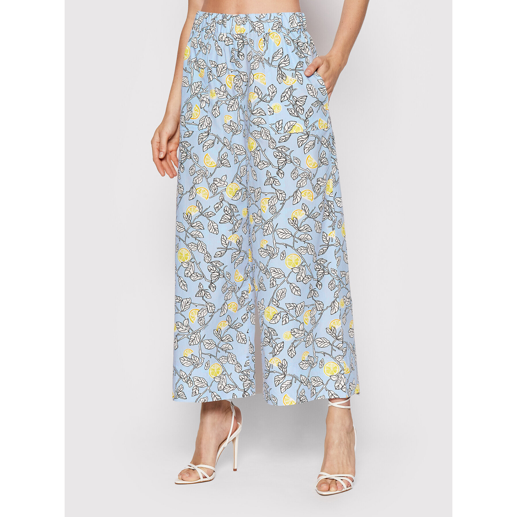 MAX&Co. Kalhoty culottes Dino 71311122 Modrá Relaxed Fit - Pepit.cz