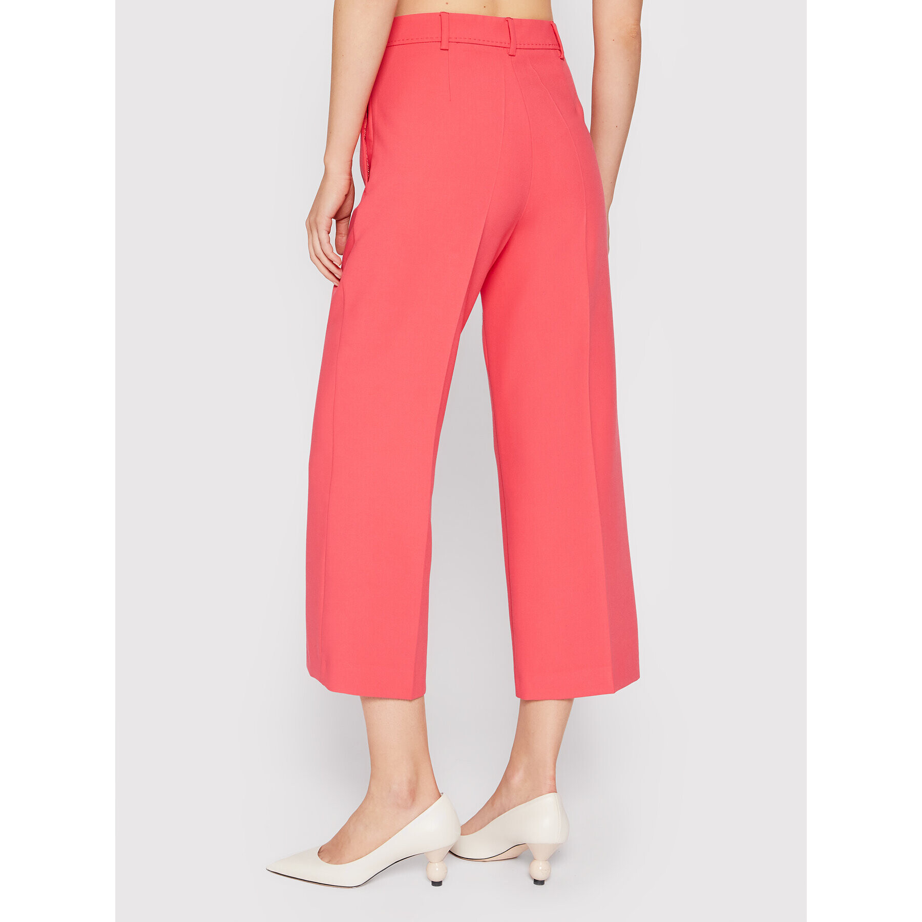 MAX&Co. Kalhoty culottes Sacco 71311222 Růžová Cropped Fit - Pepit.cz