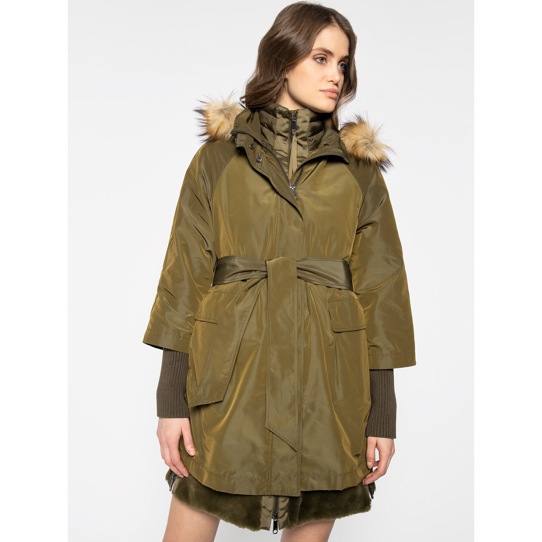 MAX&Co. Parka Dedito 60315220 Zelená Regular Fit - Pepit.cz