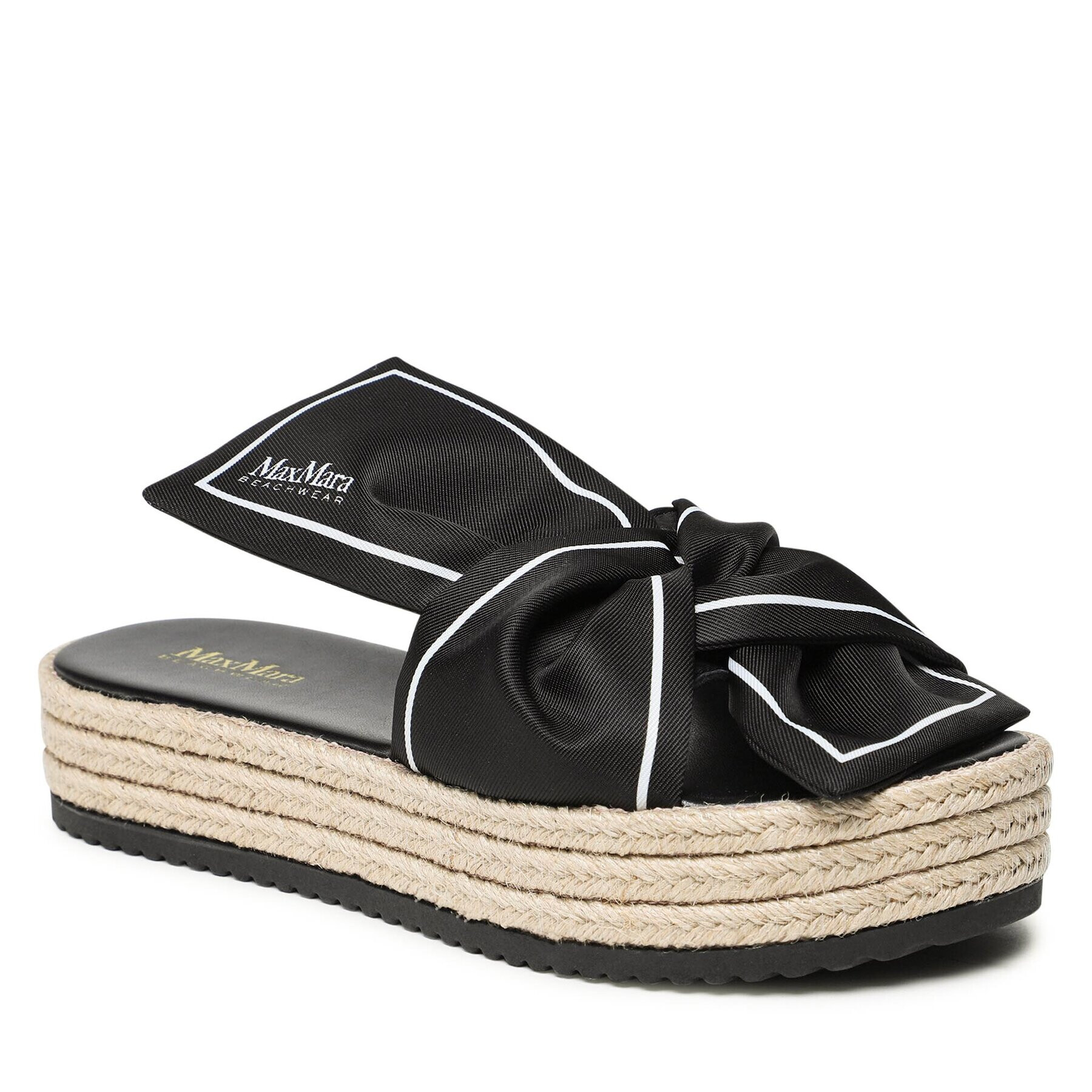 Max Mara Espadrilky Calamai 2335210138600 Černá - Pepit.cz