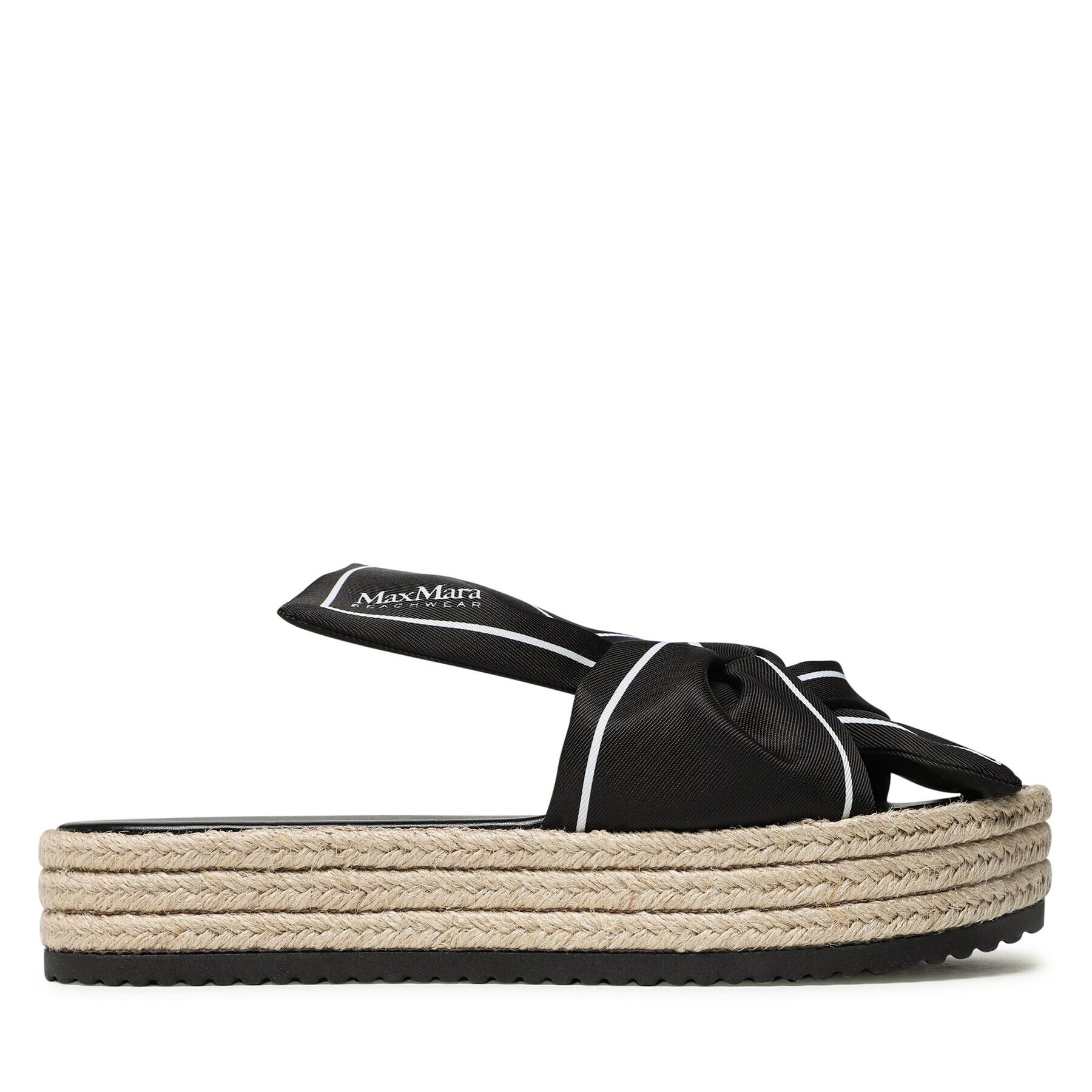 Max Mara Espadrilky Calamai 2335210138600 Černá - Pepit.cz