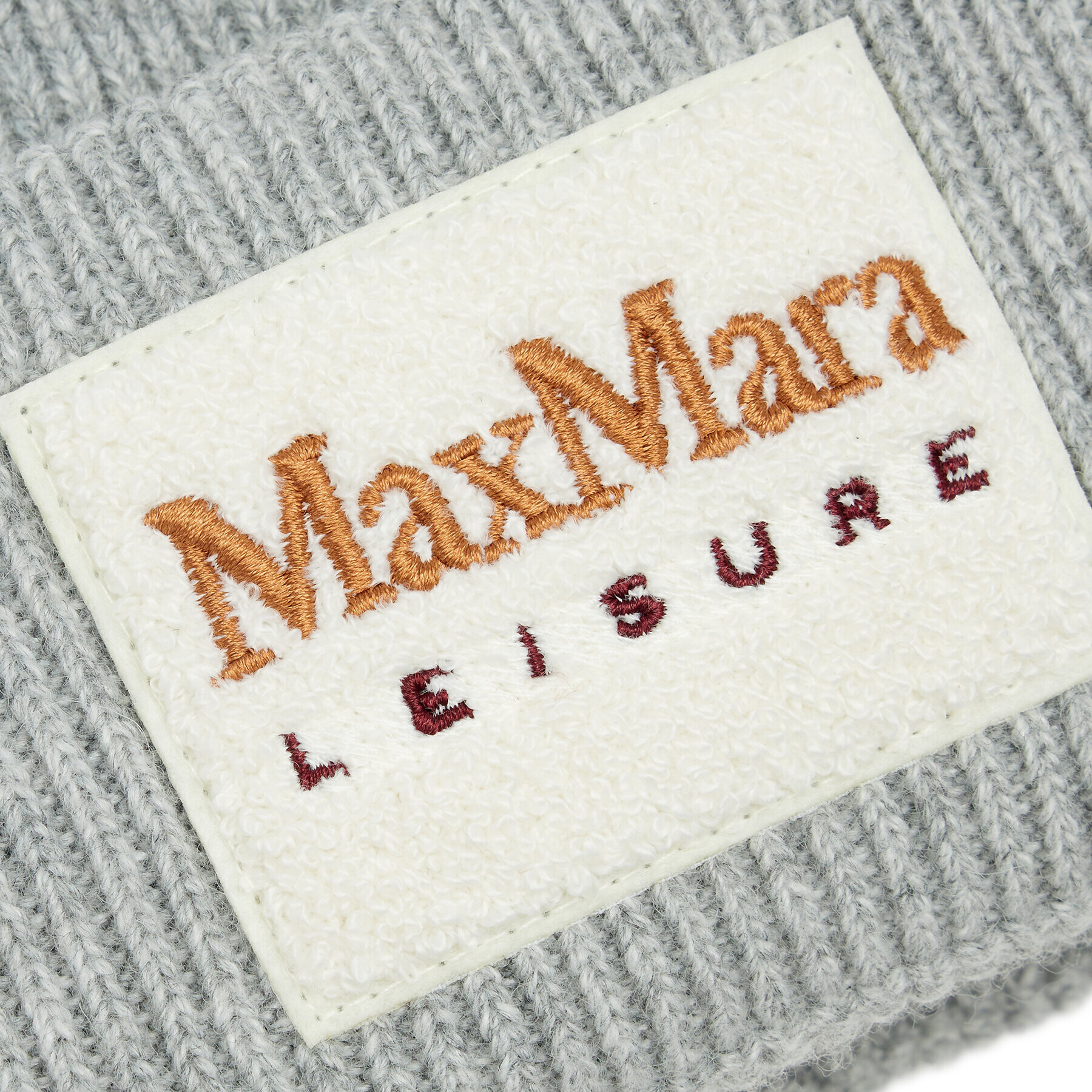 Max Mara Leisure Čepice Giunto 2335760136600 Šedá - Pepit.cz