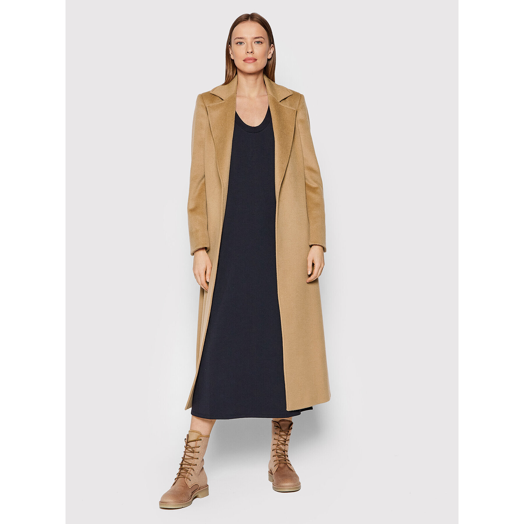 Max Mara Leisure Každodenní šaty Nichols 36210726 Tmavomodrá Regular Fit - Pepit.cz