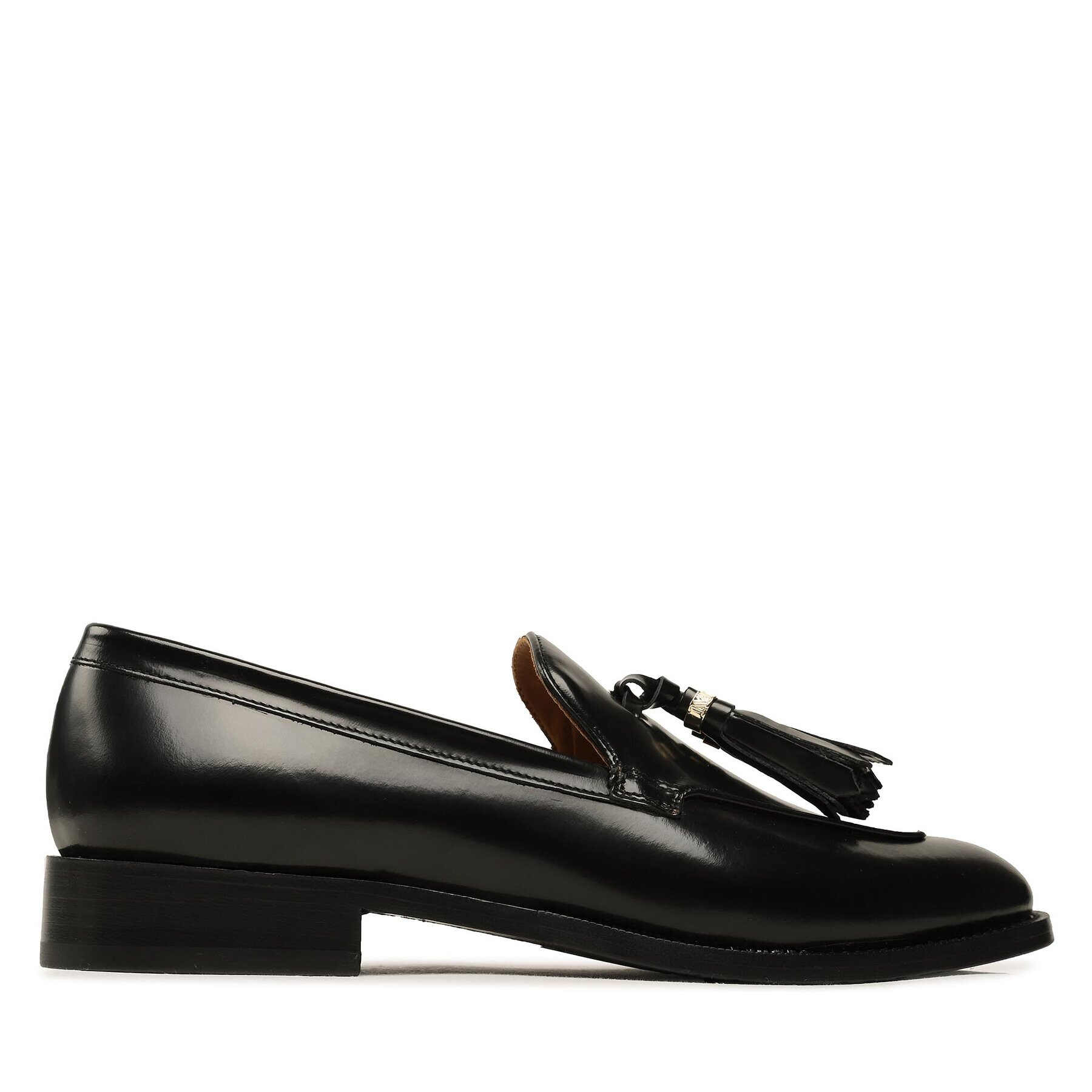 Max Mara Polobotky Menloafer 23452603376 Černá - Pepit.cz