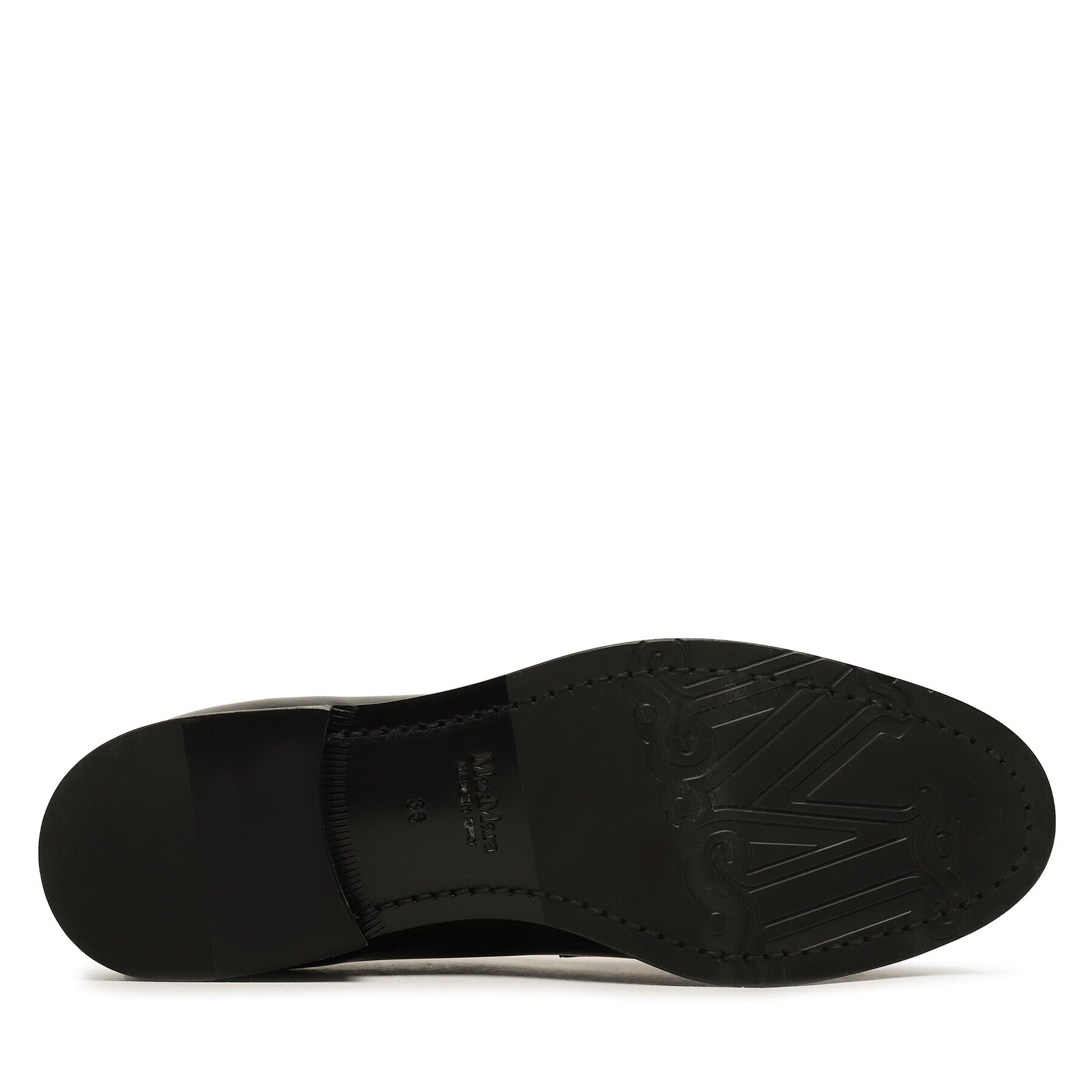 Max Mara Polobotky Menloafer 23452603376 Černá - Pepit.cz