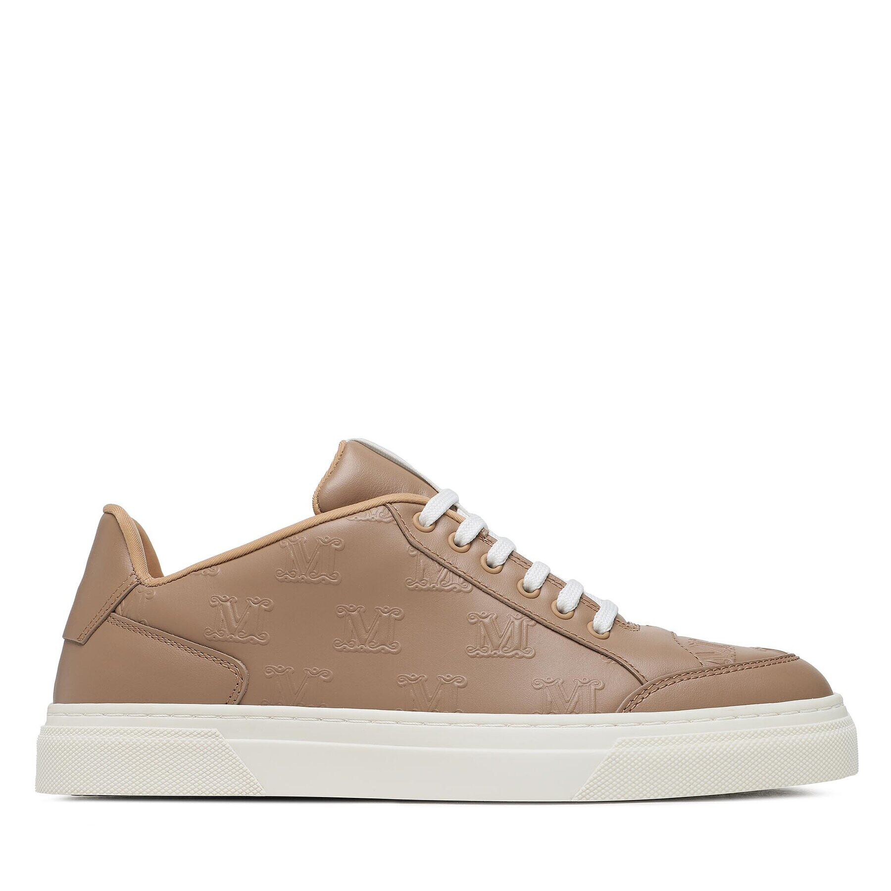 Max Mara Sneakersy Damiersneaker 23476605376 Hnědá - Pepit.cz