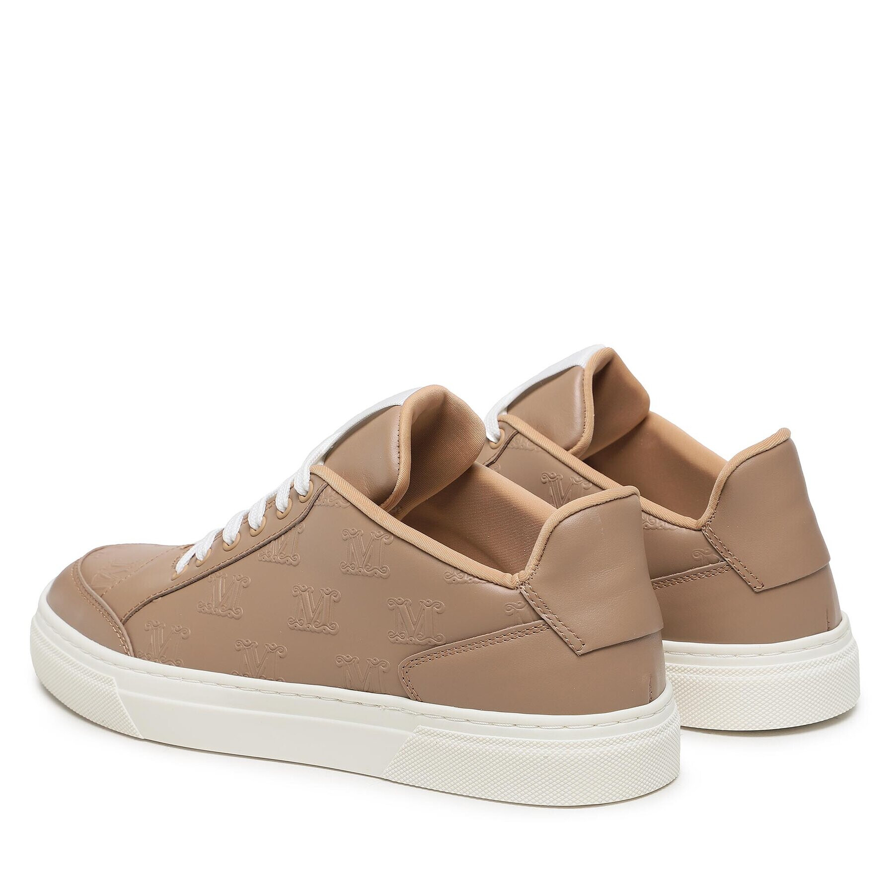 Max Mara Sneakersy Damiersneaker 23476605376 Hnědá - Pepit.cz