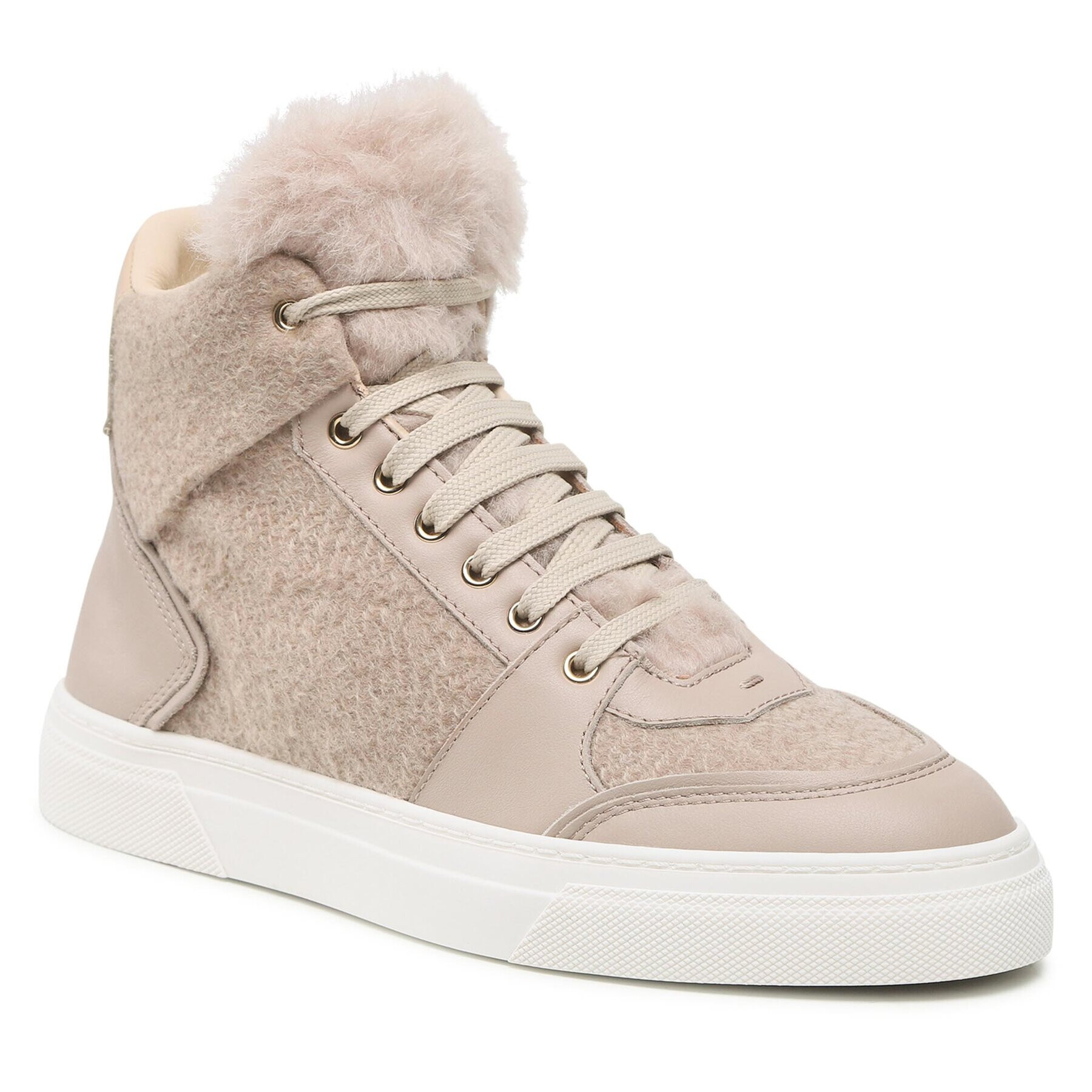 Max Mara Sneakersy Klea 47660723600 Béžová - Pepit.cz