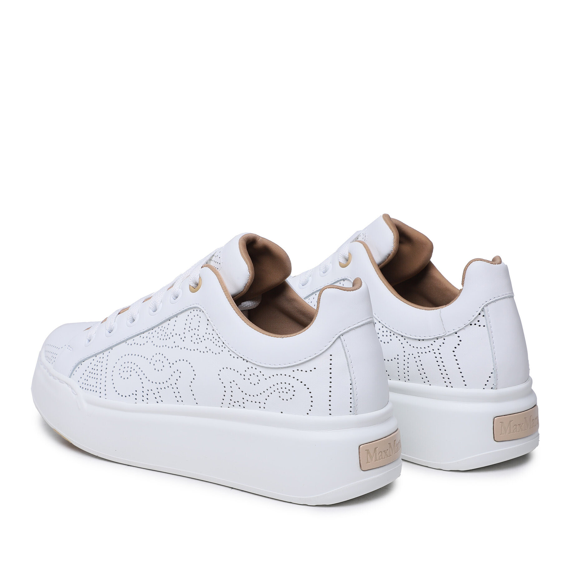 Max Mara Sneakersy Maxit 2347610536600 Bílá - Pepit.cz