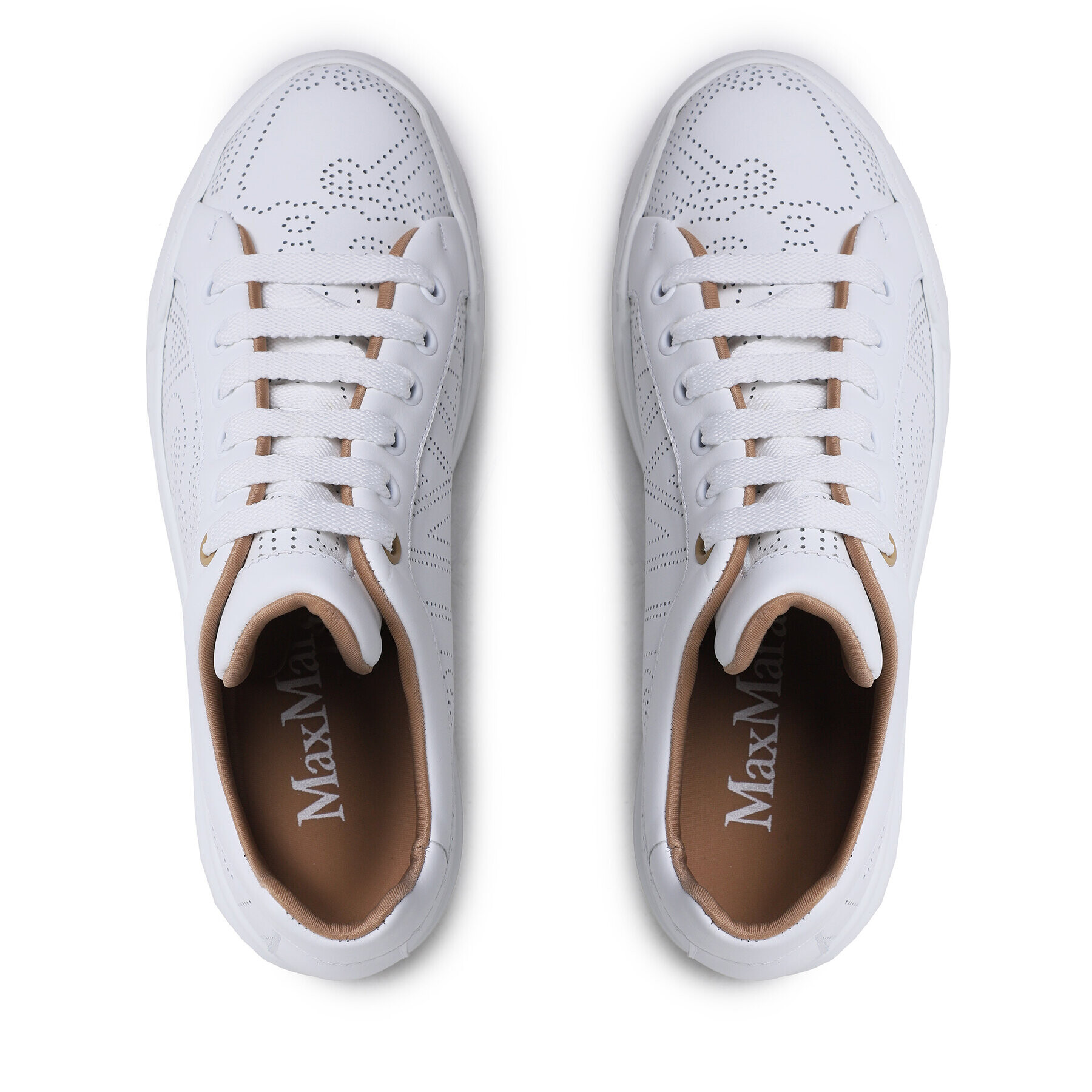 Max Mara Sneakersy Maxit 2347610536600 Bílá - Pepit.cz