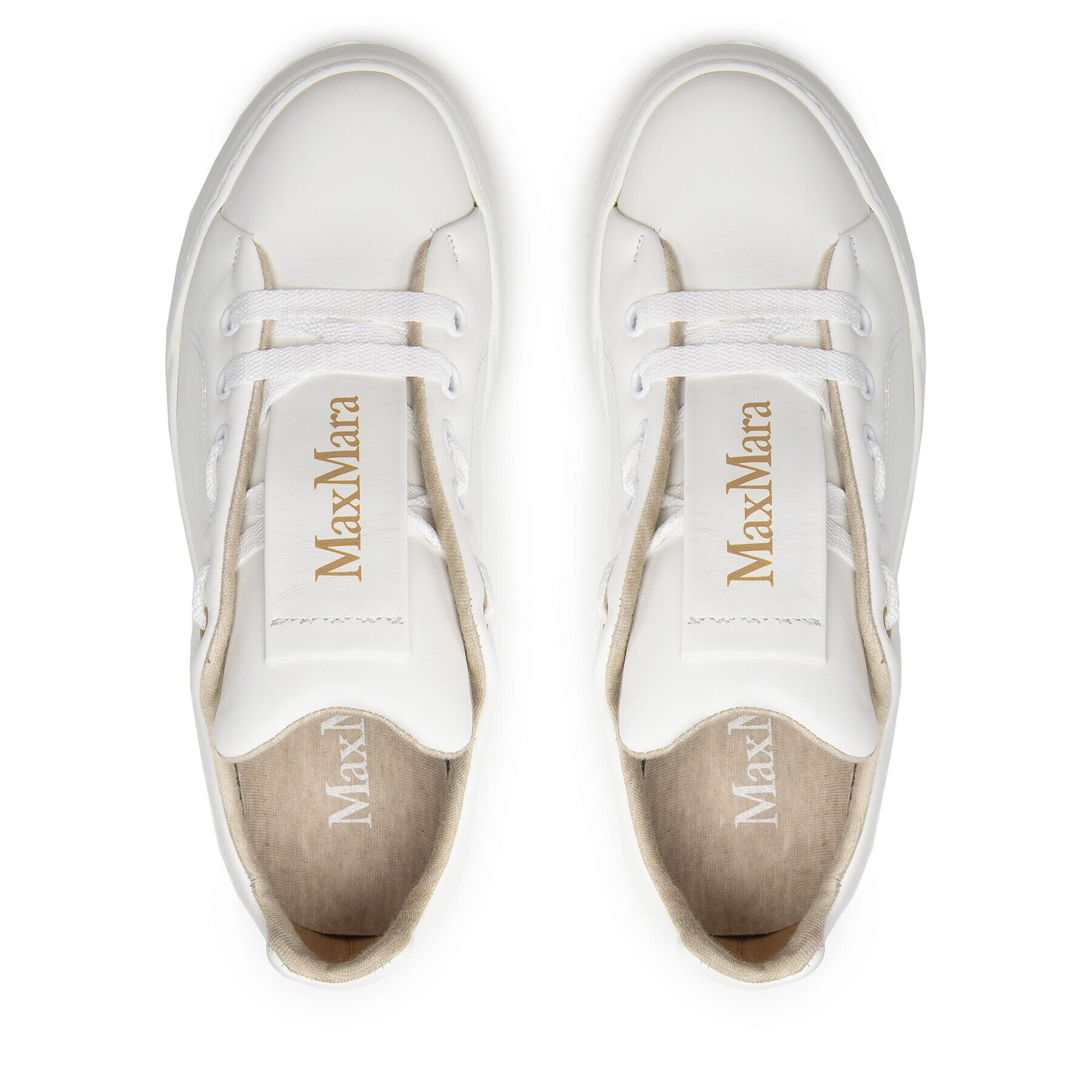 Max Mara Sneakersy Maxiv 47660127600 Bílá - Pepit.cz