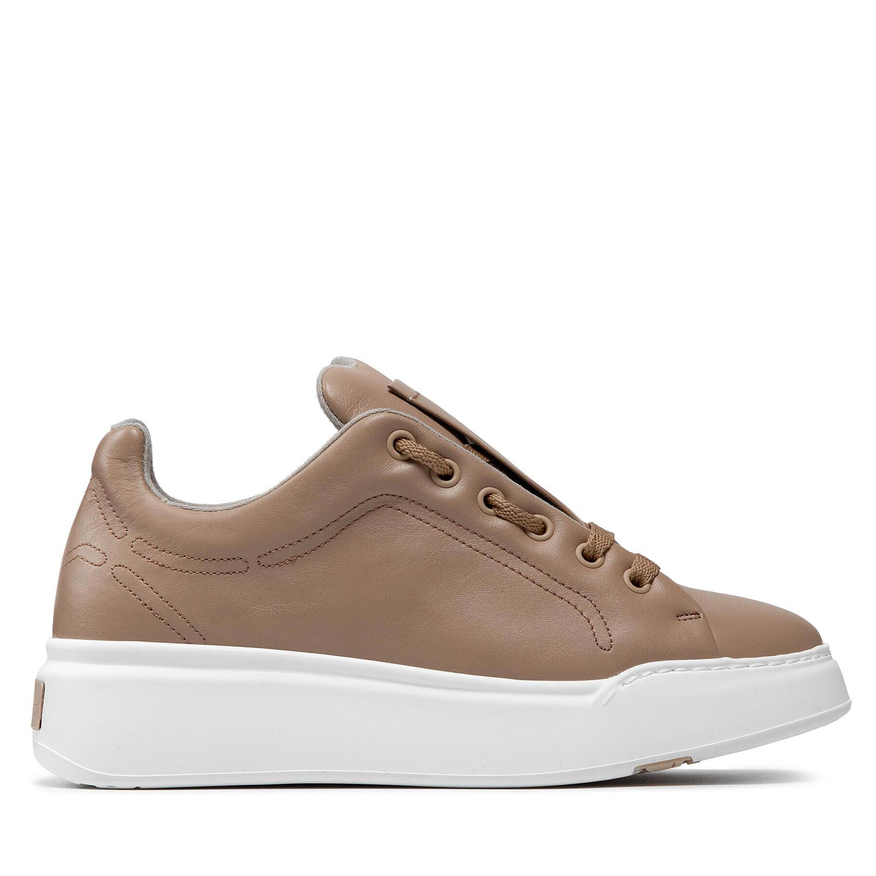 Max Mara Sneakersy Maxiv 47660917600 Béžová - Pepit.cz