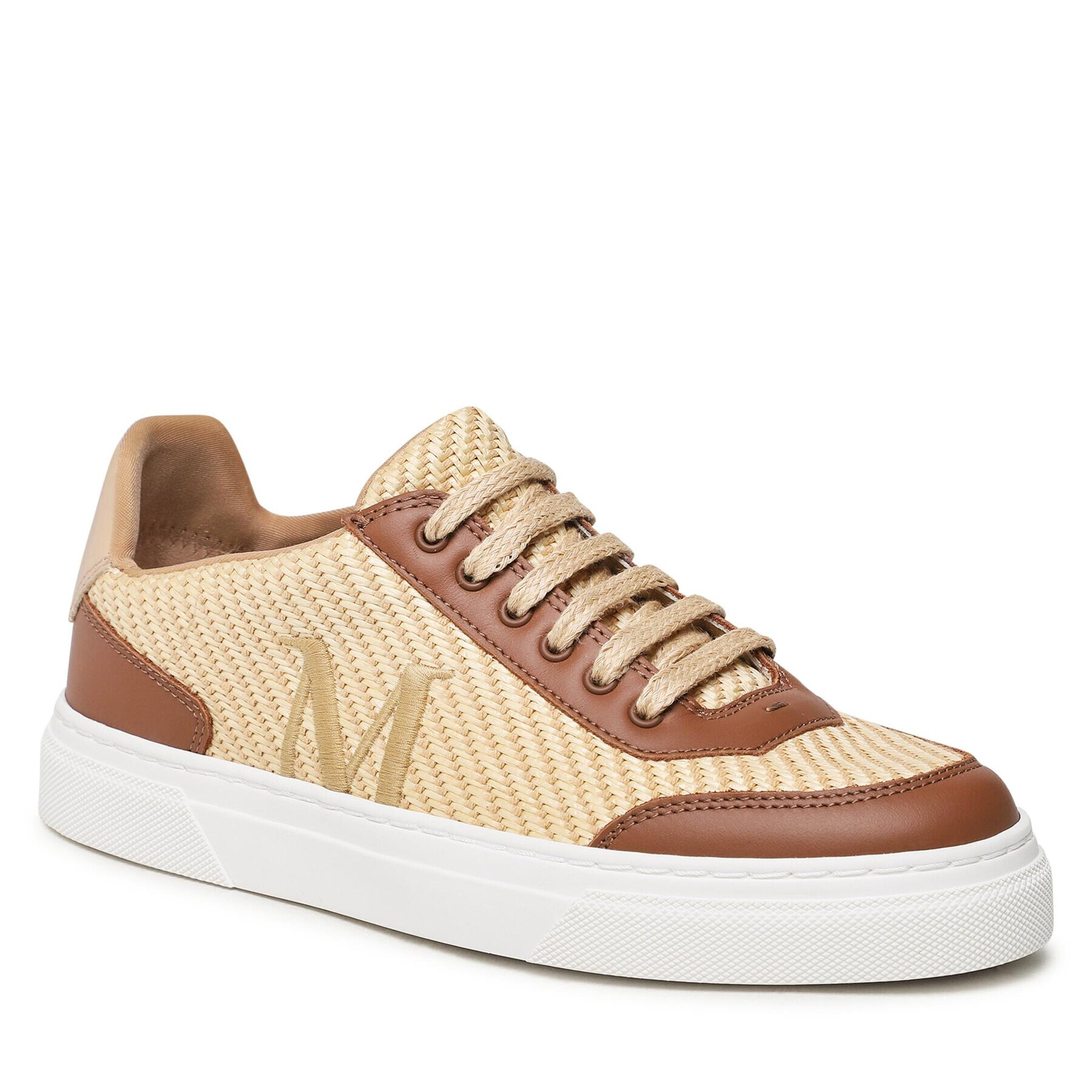 Max Mara Sneakersy Taba 23476101316 Béžová - Pepit.cz