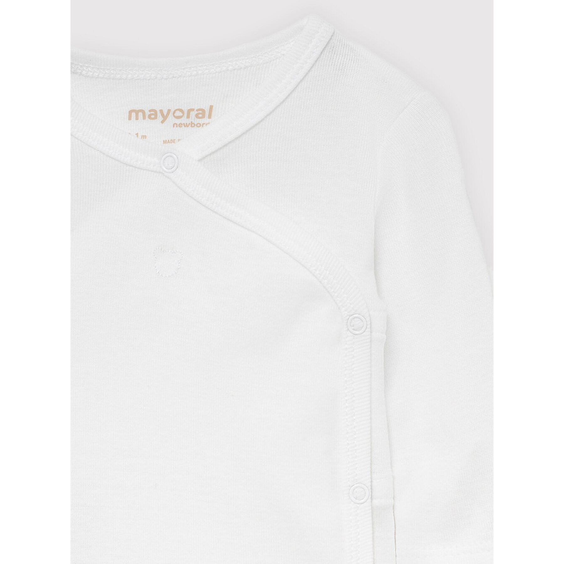 Mayoral Dětské body 2796 Bílá Regular Fit - Pepit.cz