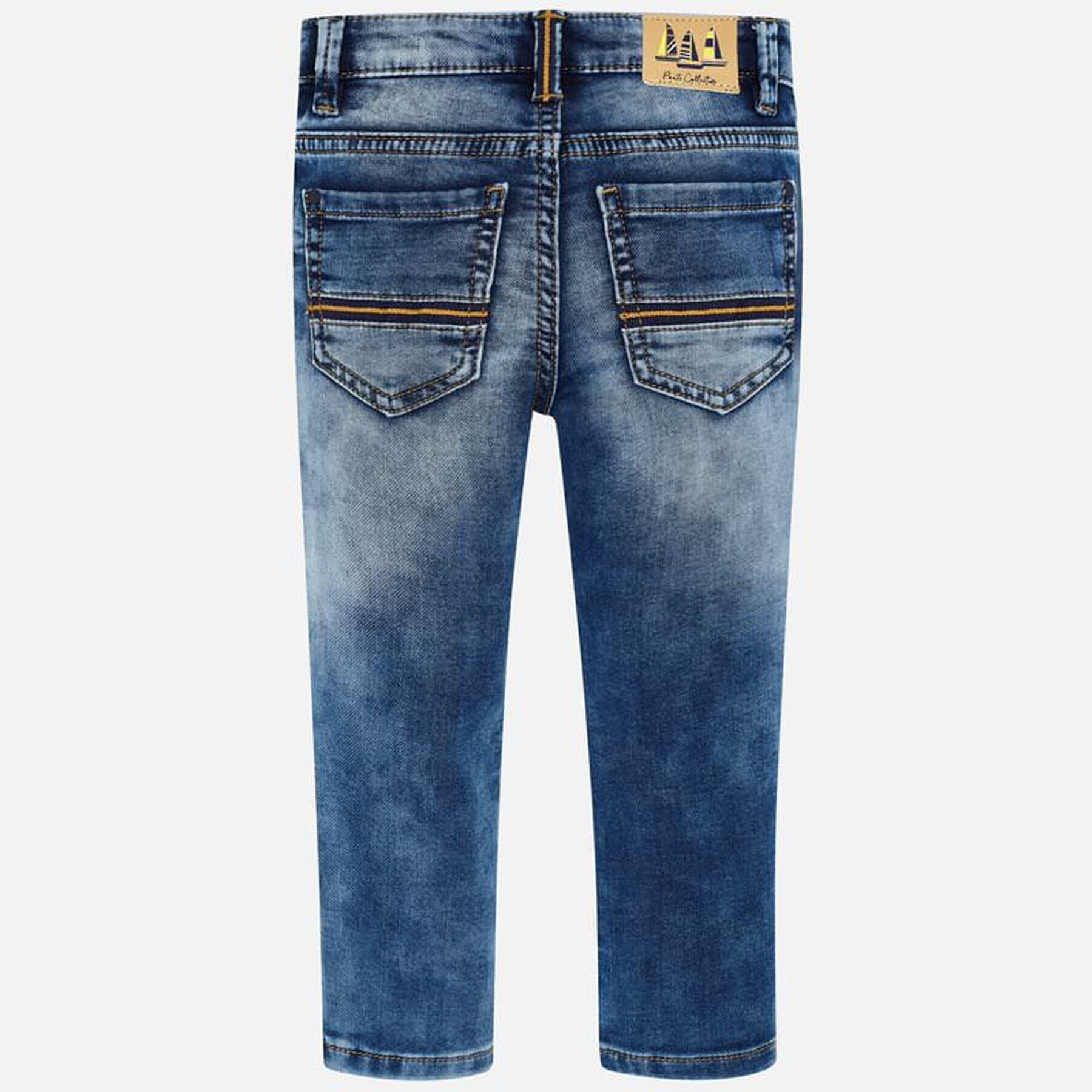 Mayoral Jeansy 3534 Modrá Slim Fit - Pepit.cz