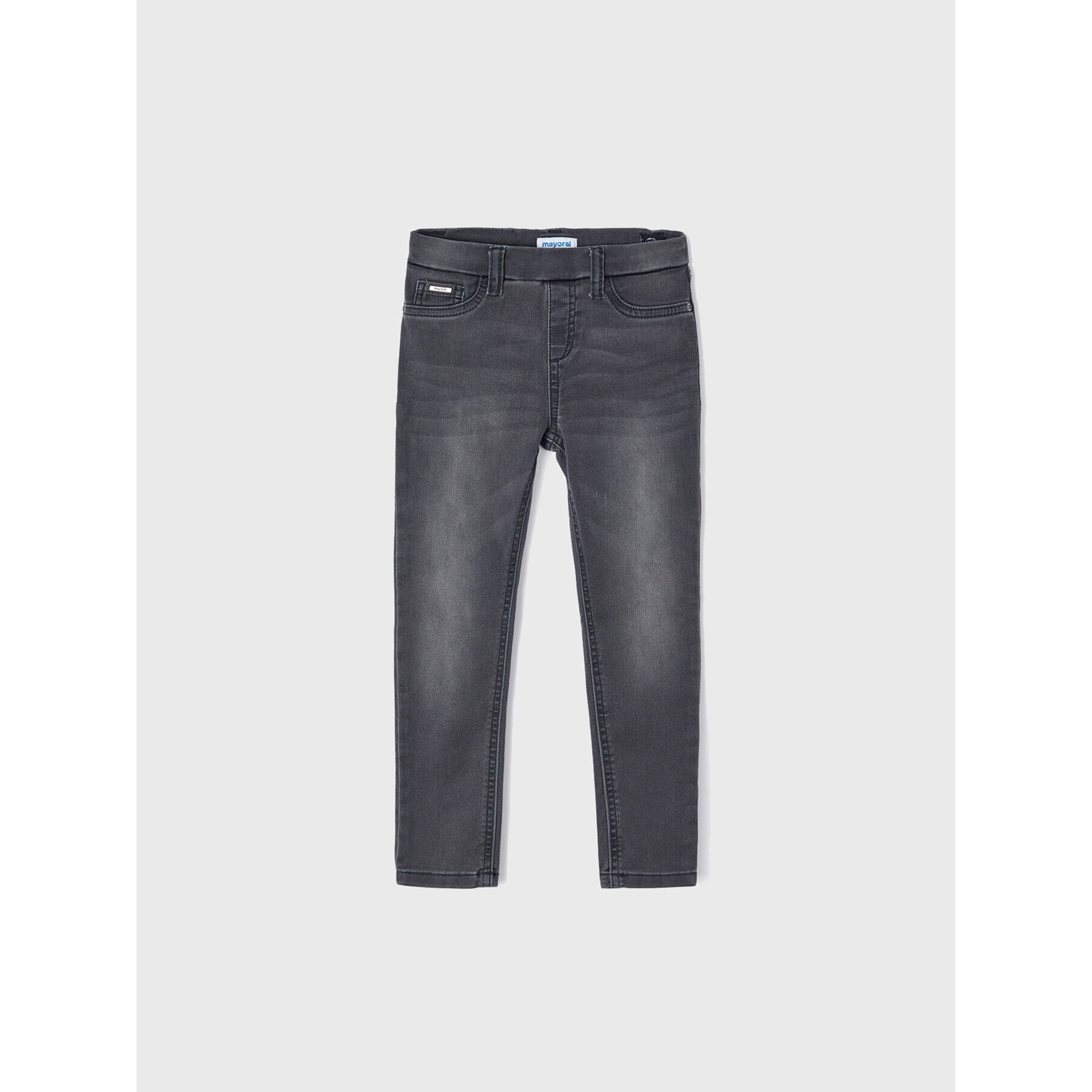 Mayoral Jeansy 577 Šedá Super Skinny Fit - Pepit.cz