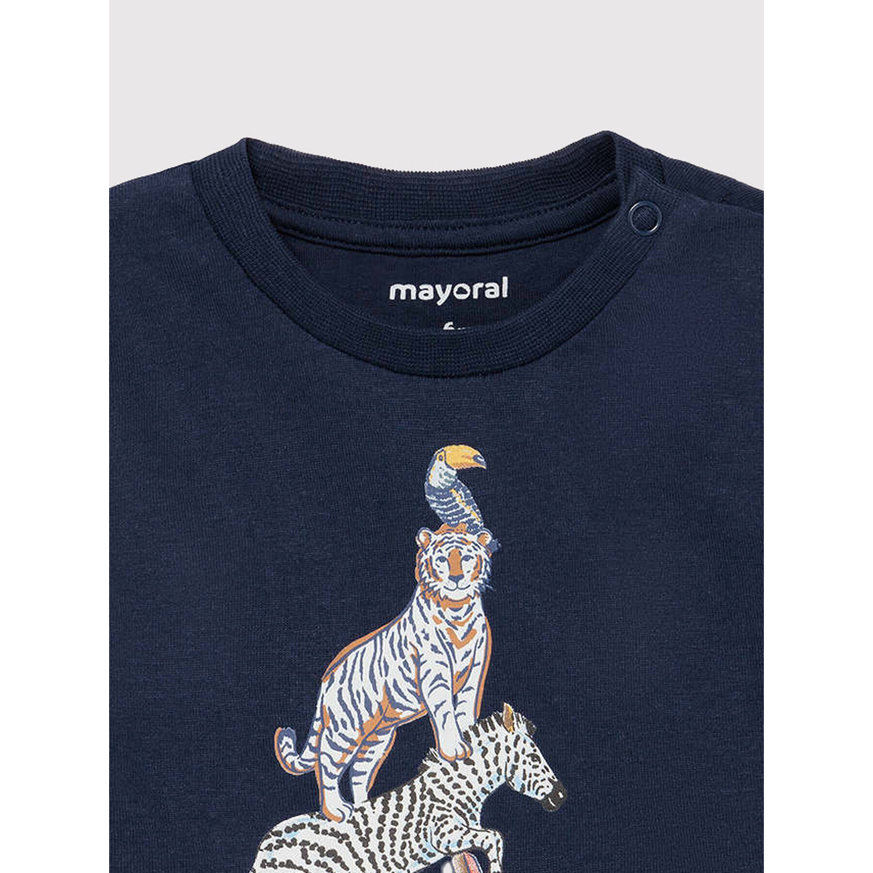 Mayoral T-Shirt 1002 Tmavomodrá Regular Fit - Pepit.cz