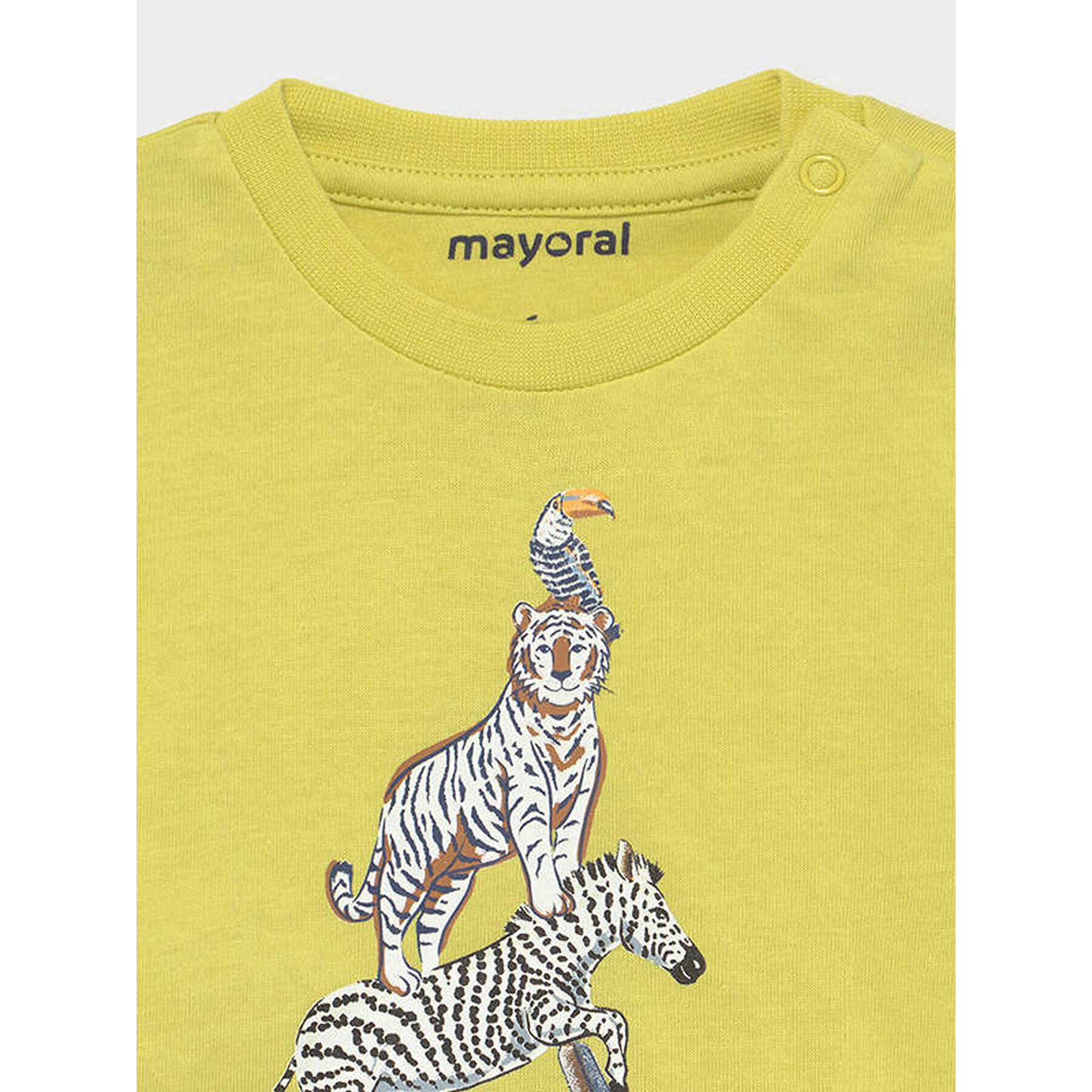 Mayoral T-Shirt 1002 Zelená Regular Fit - Pepit.cz