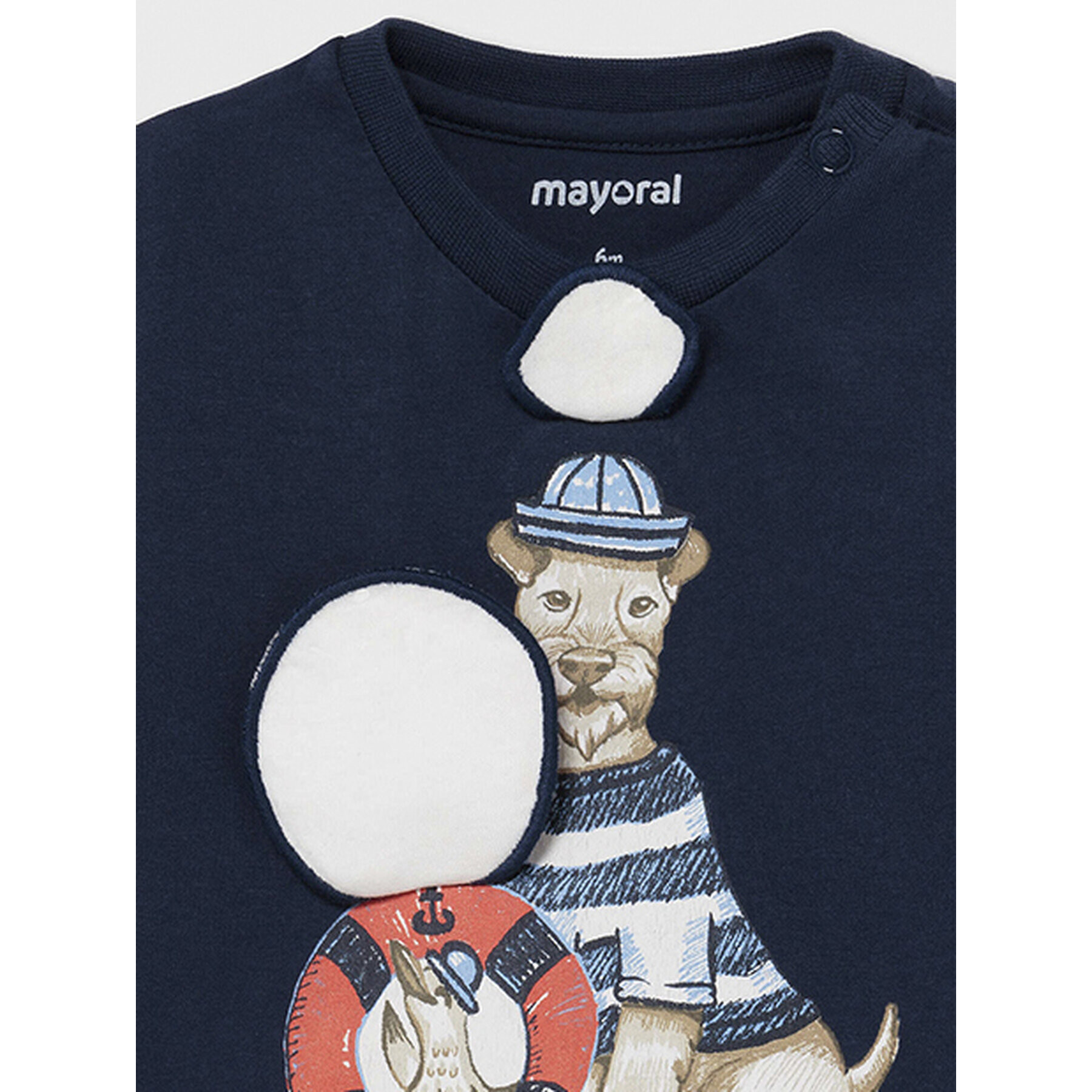 Mayoral T-Shirt 1007 Tmavomodrá Regular Fit - Pepit.cz