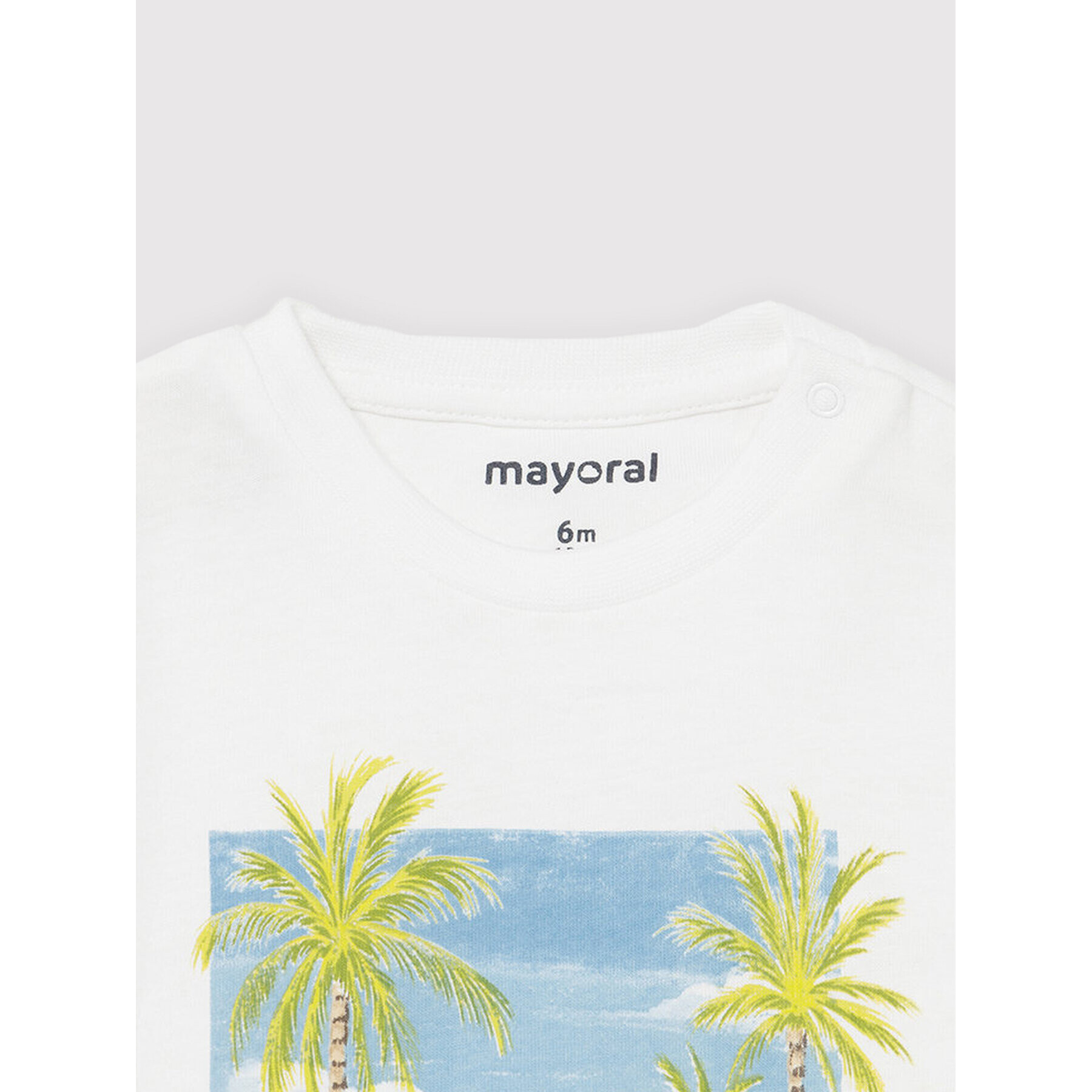 Mayoral T-Shirt 1013 Bílá Regular Fit - Pepit.cz