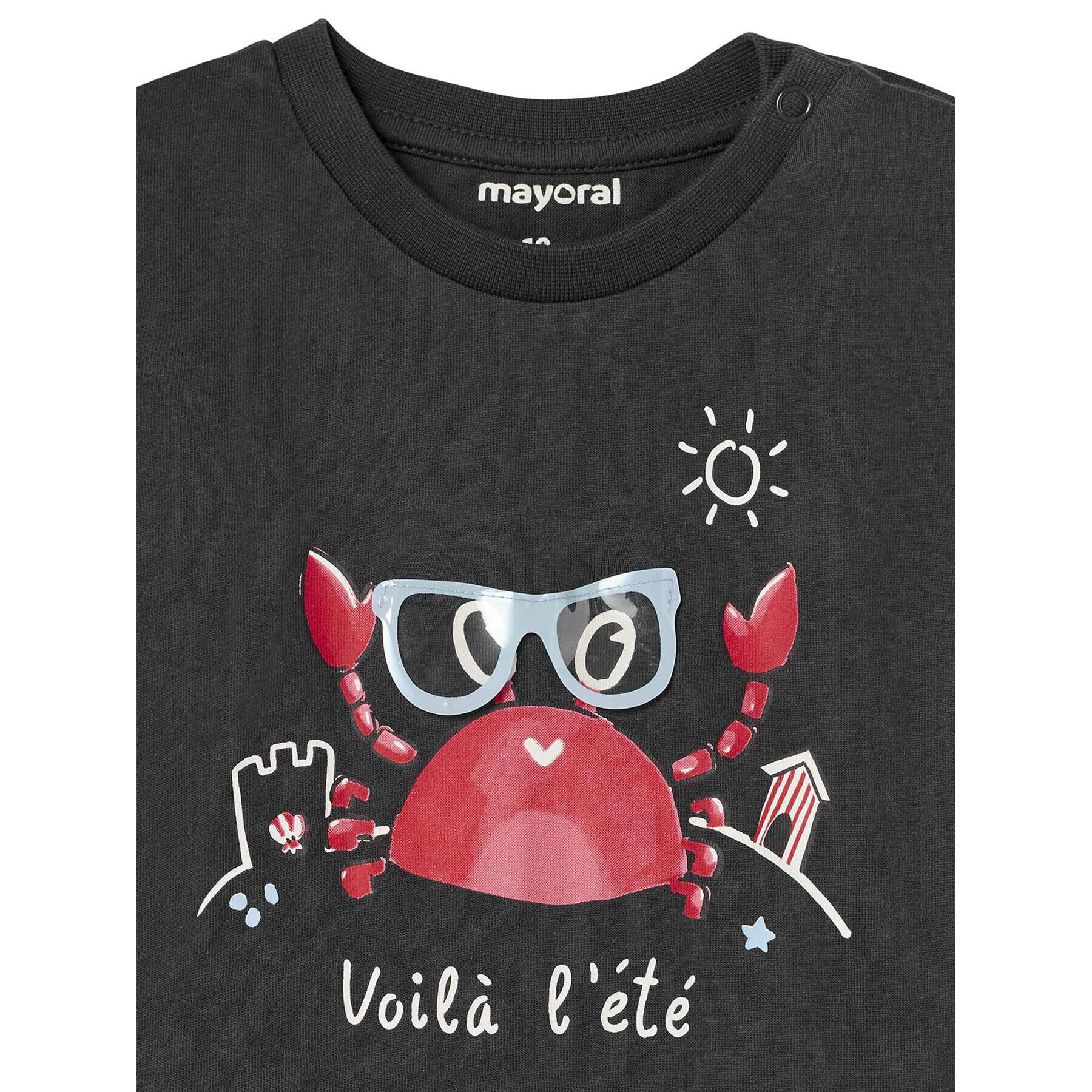 Mayoral T-Shirt 1026 Šedá Regular Fit - Pepit.cz