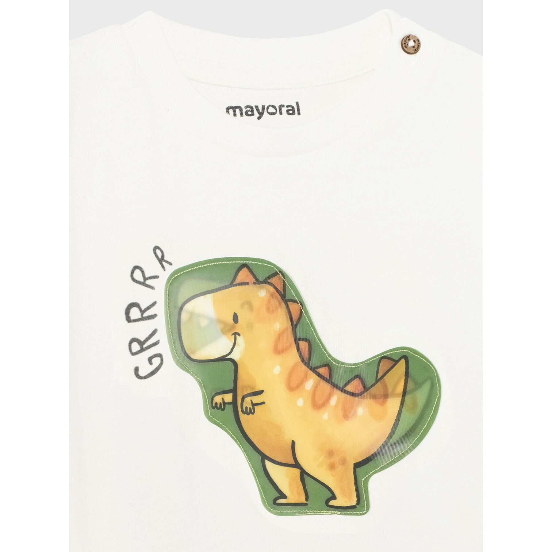 Mayoral T-Shirt 1028 Bílá Regular Fit - Pepit.cz