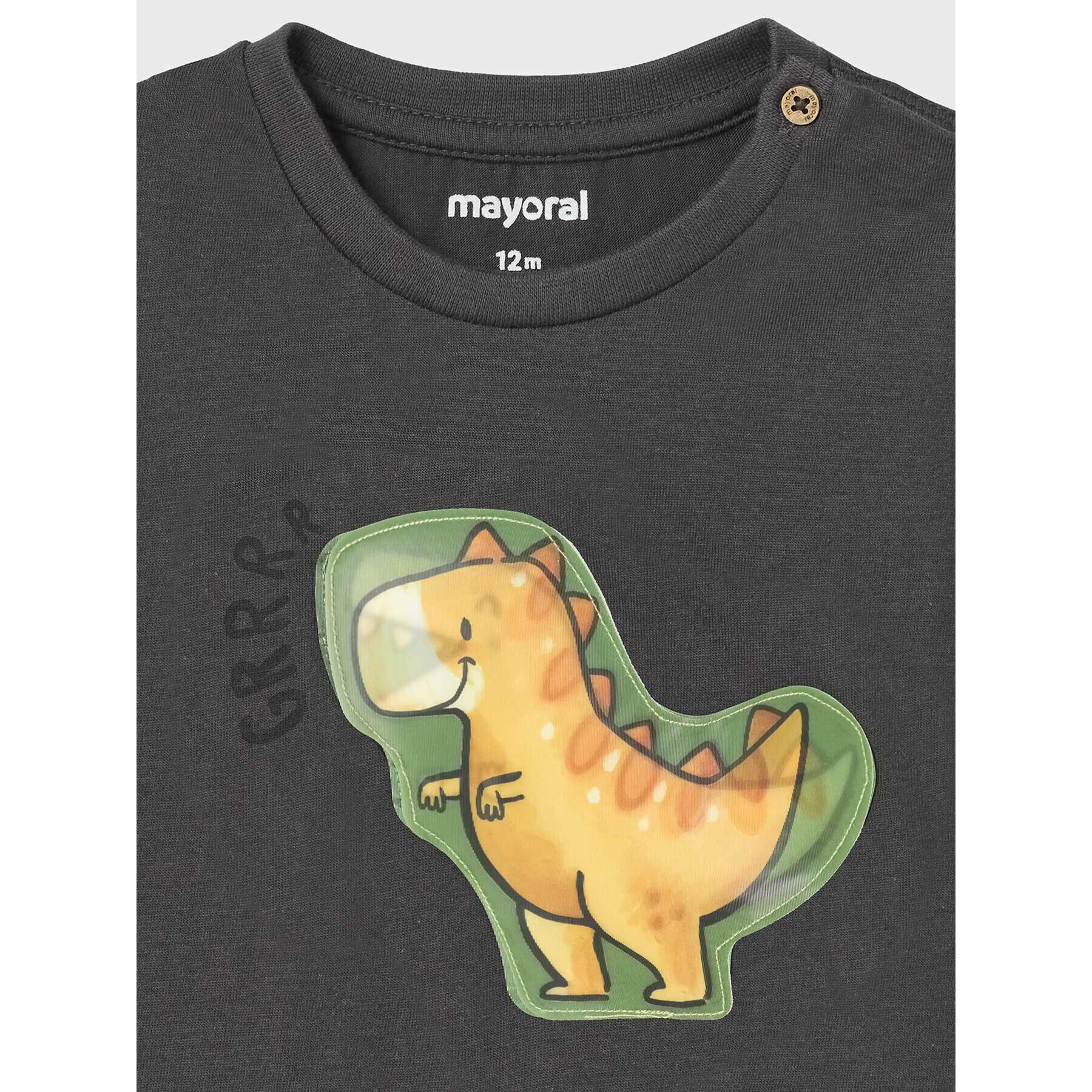 Mayoral T-Shirt 1028 Šedá Regular Fit - Pepit.cz