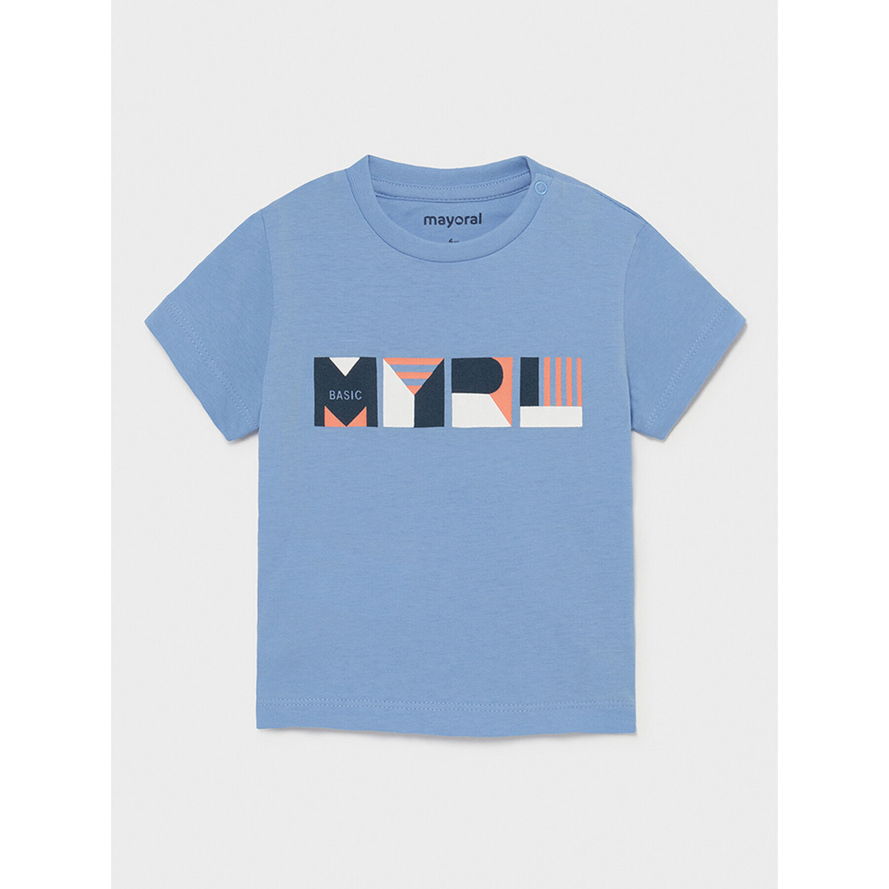 Mayoral T-Shirt 106 Modrá Regular Fit - Pepit.cz