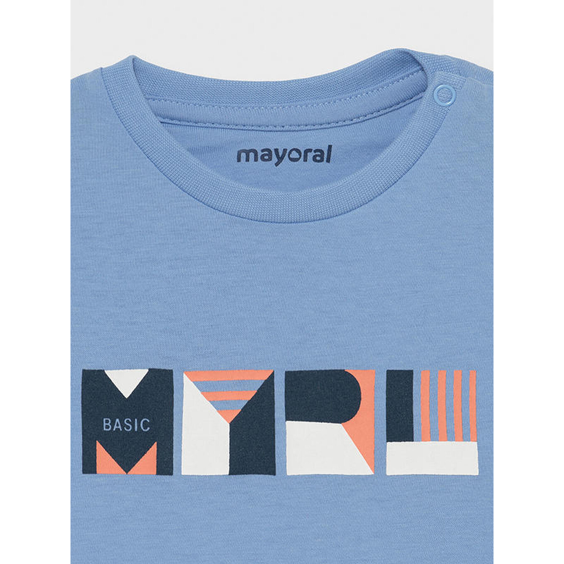 Mayoral T-Shirt 106 Modrá Regular Fit - Pepit.cz