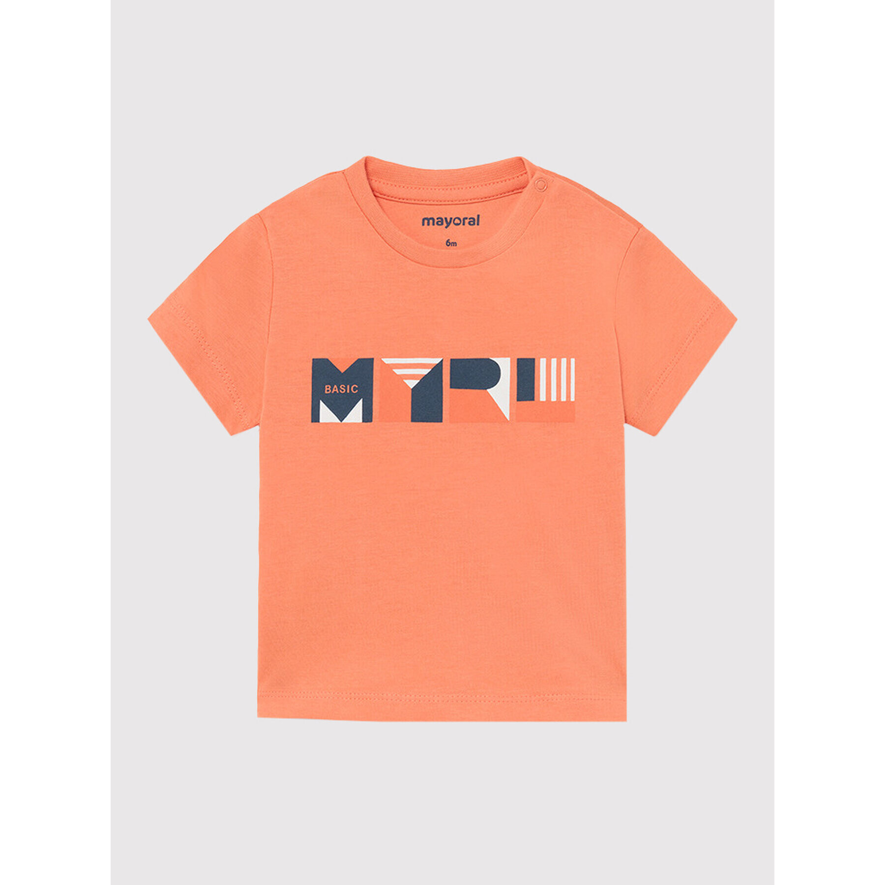 Mayoral T-Shirt 106 Oranžová Regular Fit - Pepit.cz