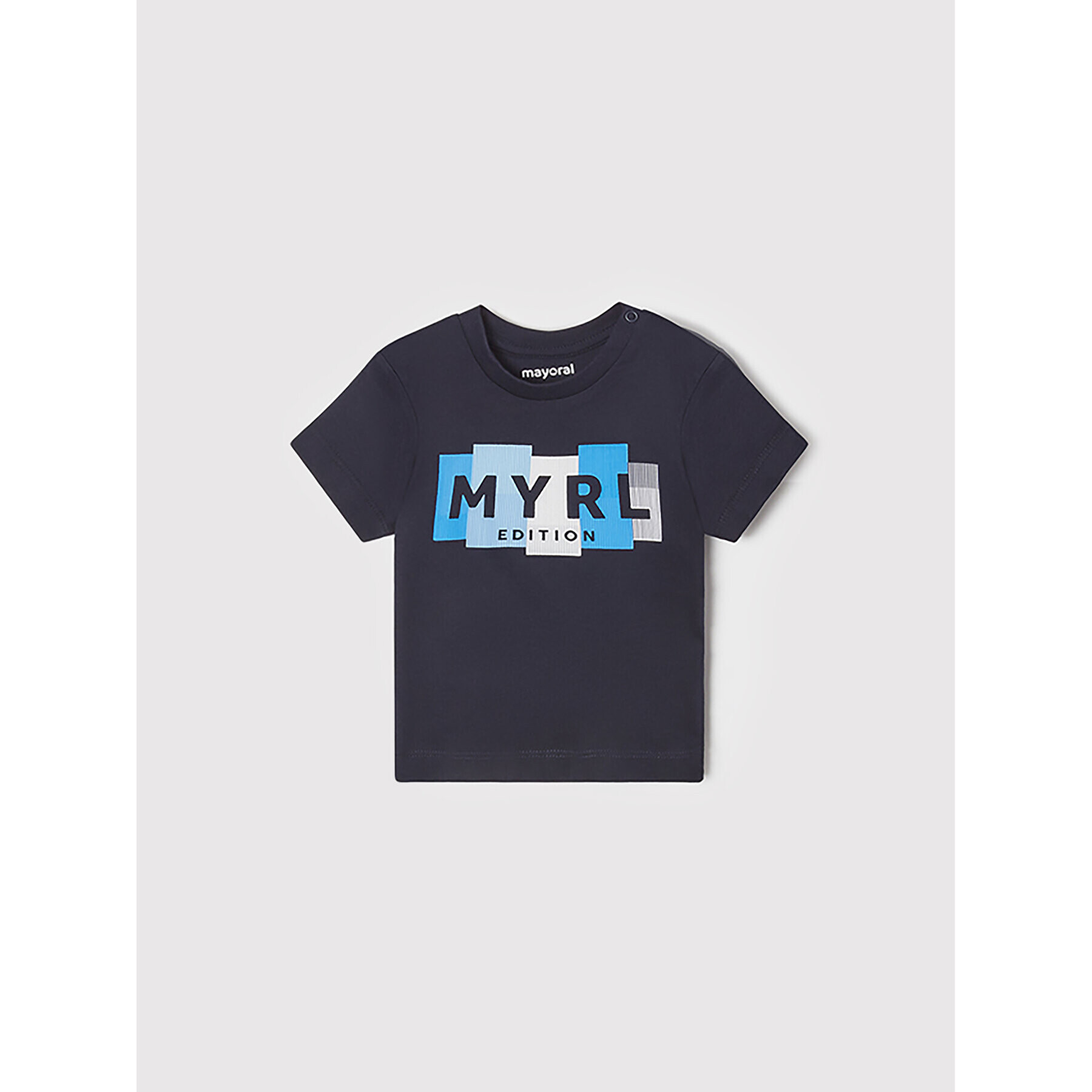 Mayoral T-Shirt 106 Tmavomodrá Regular Fit - Pepit.cz