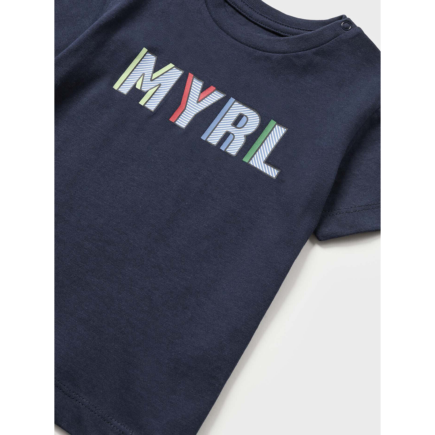 Mayoral T-Shirt 106 Tmavomodrá Regular Fit - Pepit.cz