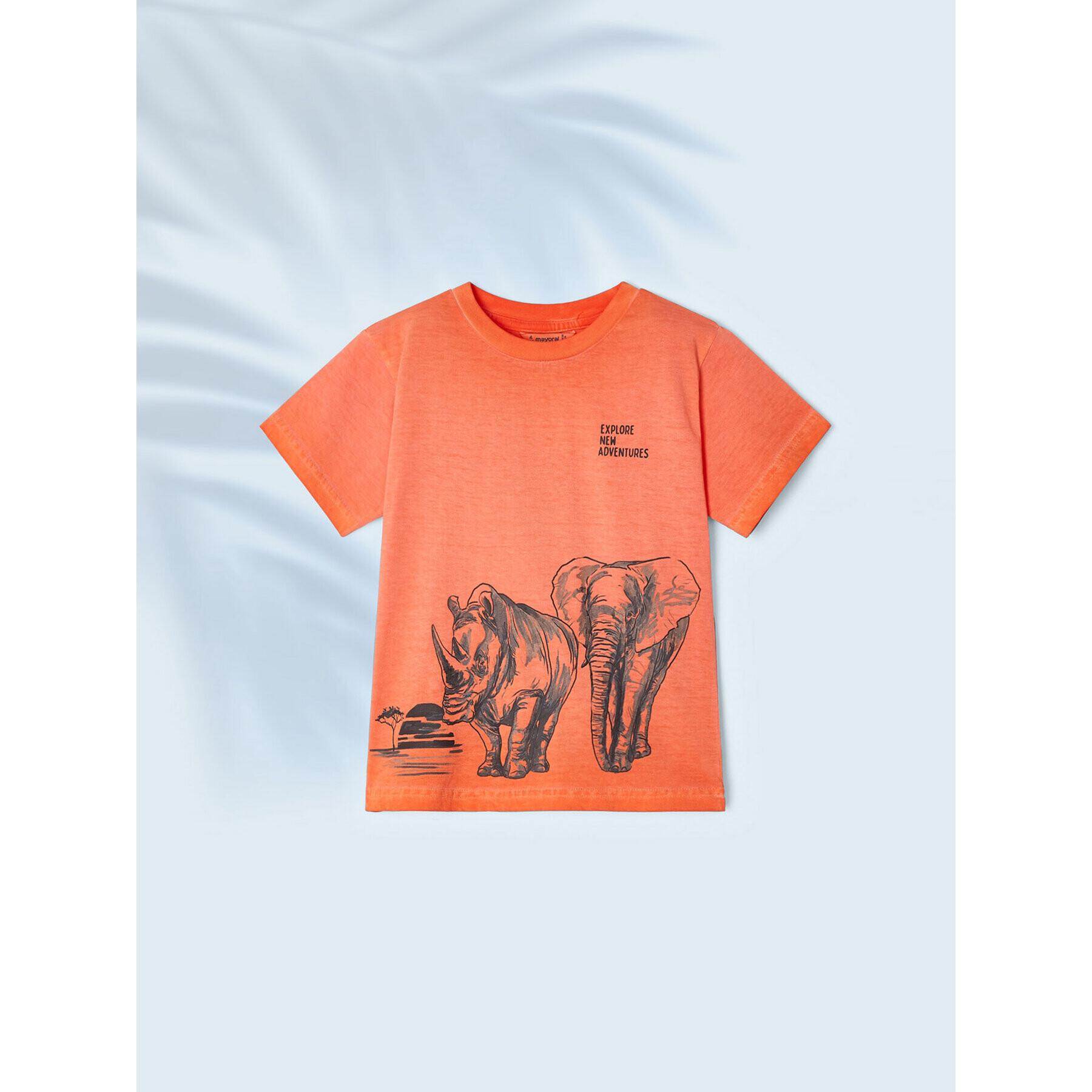 Mayoral T-Shirt 3011 Oranžová Regular Fit - Pepit.cz