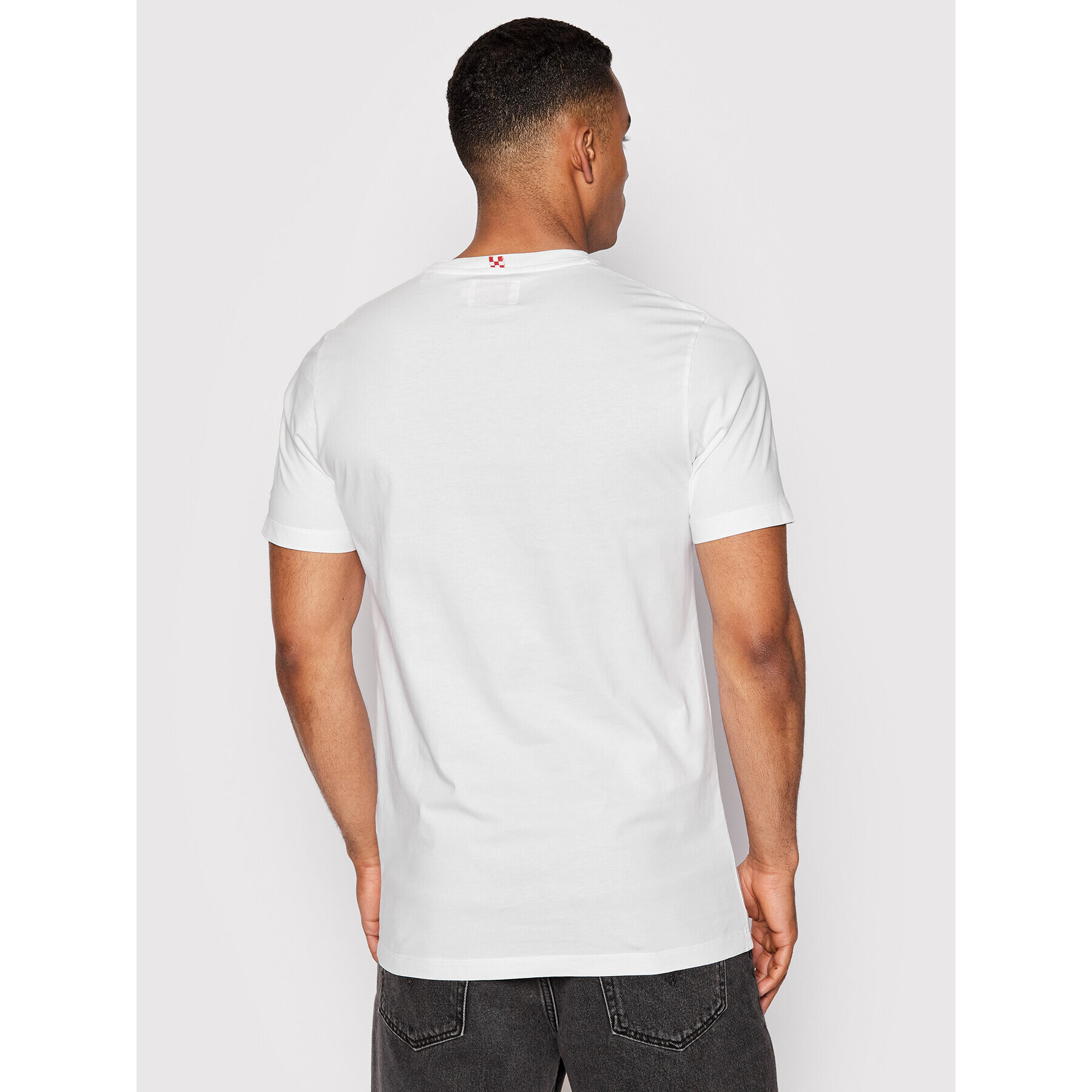 MC2 Saint Barth T-Shirt Austin AUS0001 00592B Bílá Regular Fit - Pepit.cz