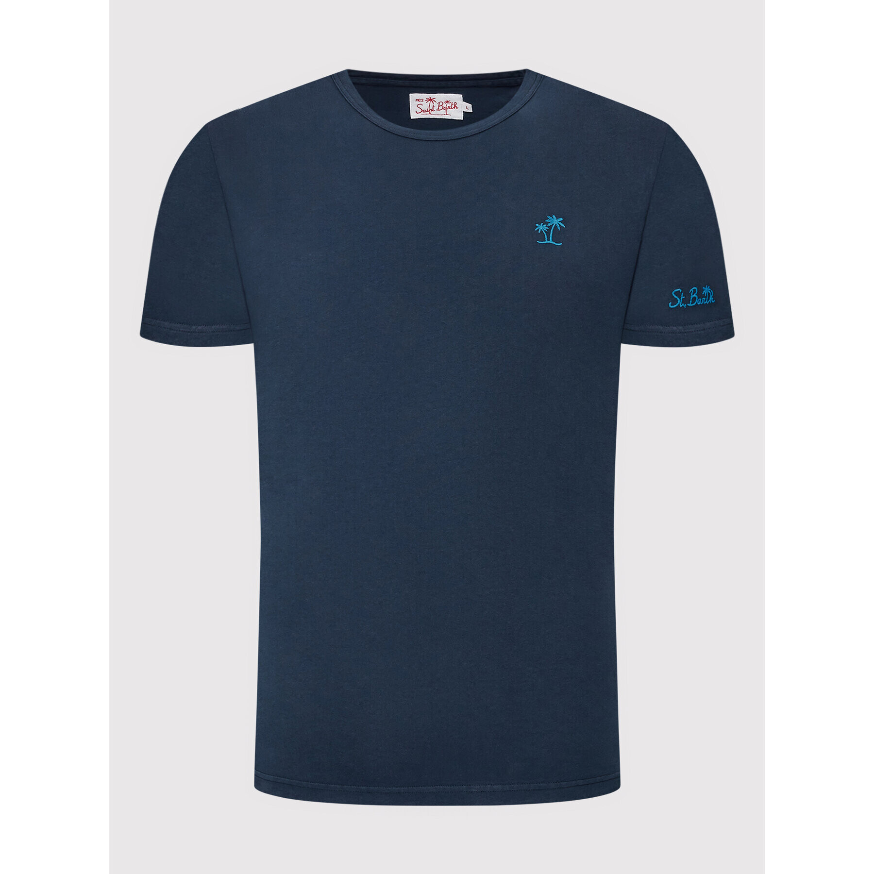 MC2 Saint Barth T-Shirt Dover DOV0001 00139B Tmavomodrá Regular Fit - Pepit.cz