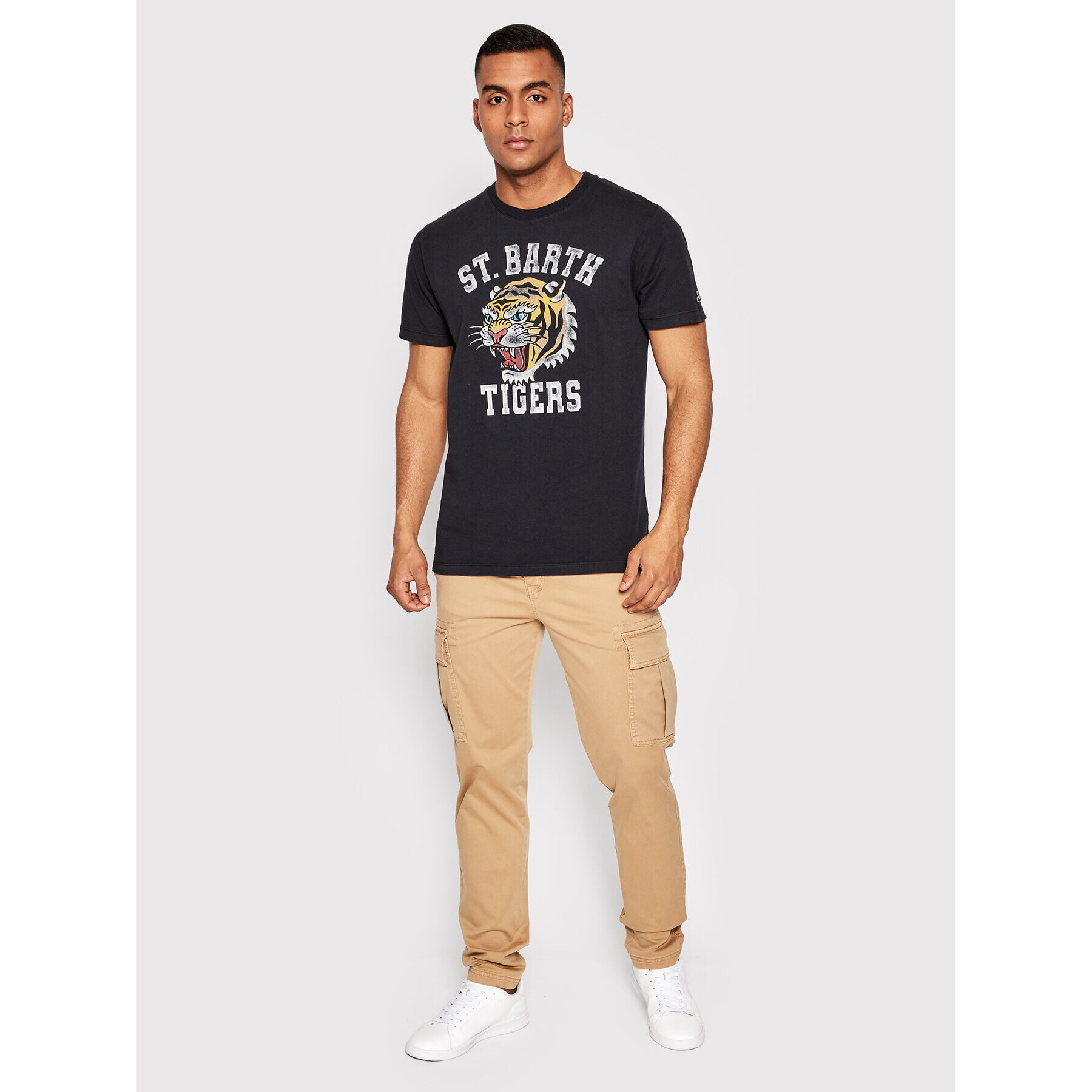 MC2 Saint Barth T-Shirt Jack JACK001 00196B Černá Regular Fit - Pepit.cz