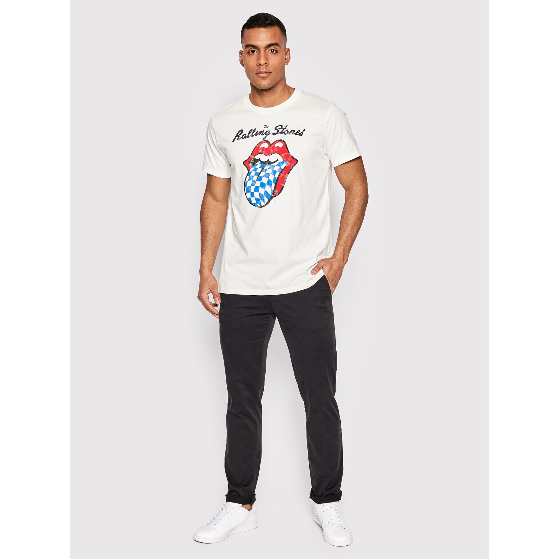 MC2 Saint Barth T-Shirt Jack JACK001 02323B Bílá Regular Fit - Pepit.cz