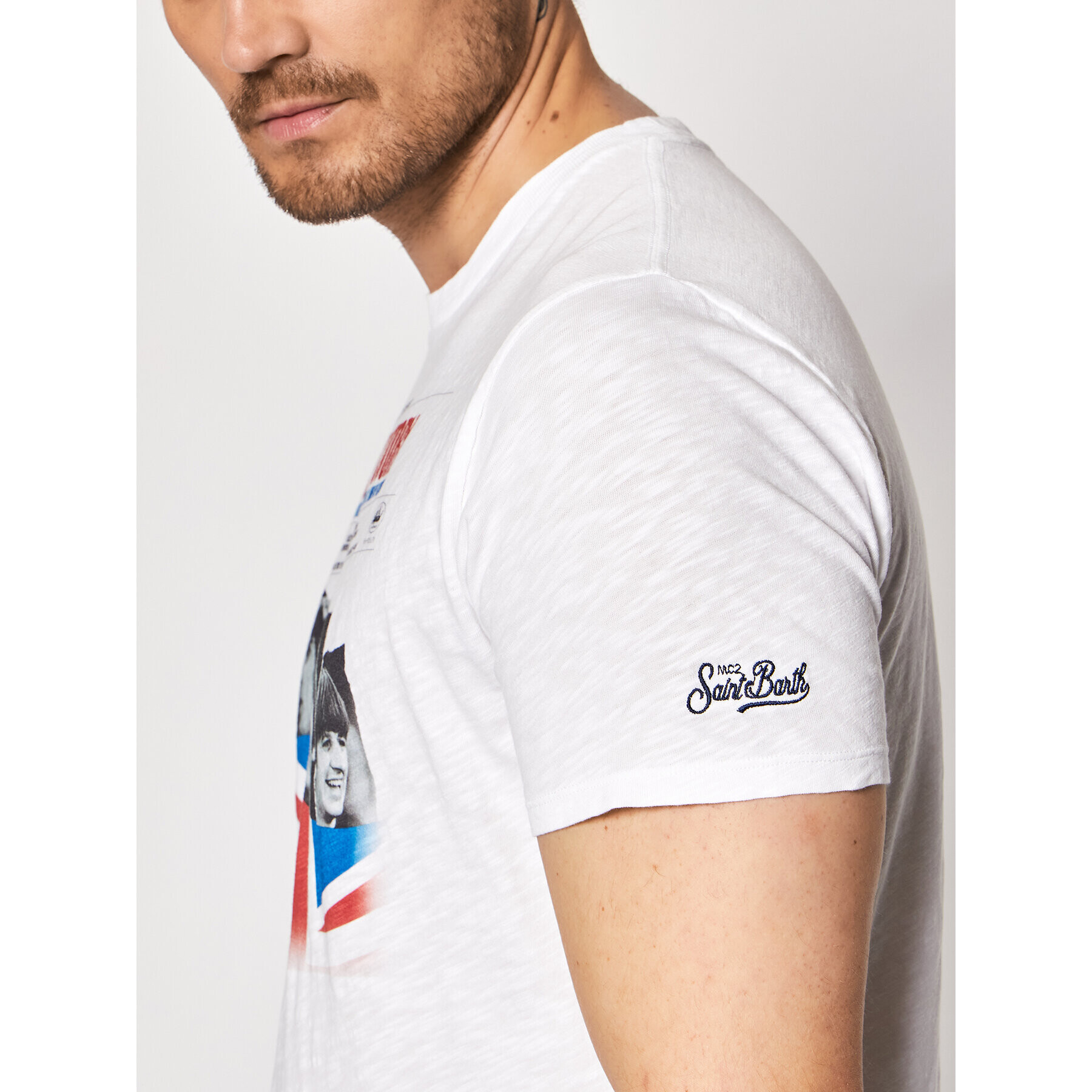 MC2 Saint Barth T-Shirt Skylar Bílá Regular Fit - Pepit.cz