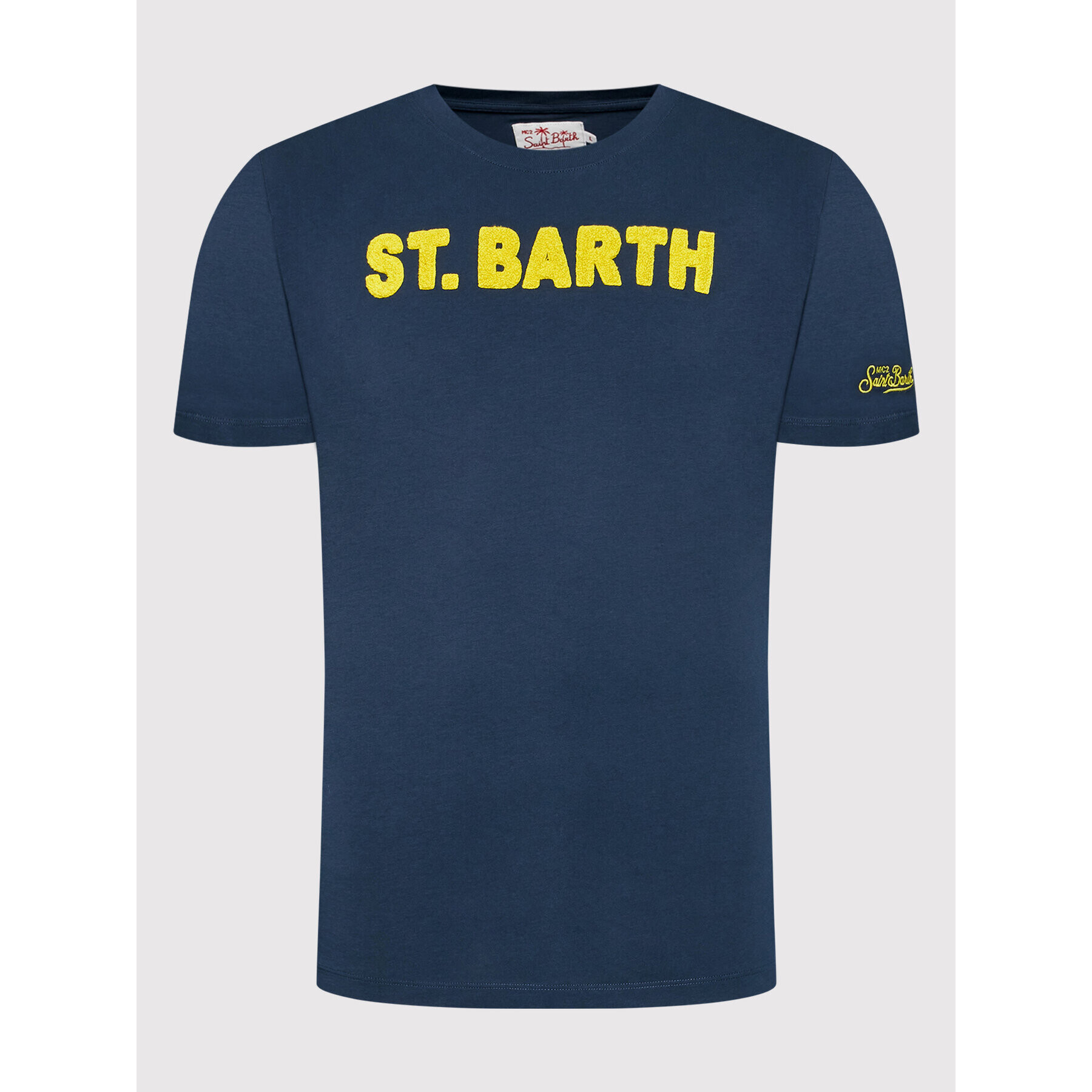 MC2 Saint Barth T-Shirt TSHM001 02872B Tmavomodrá Regular Fit - Pepit.cz