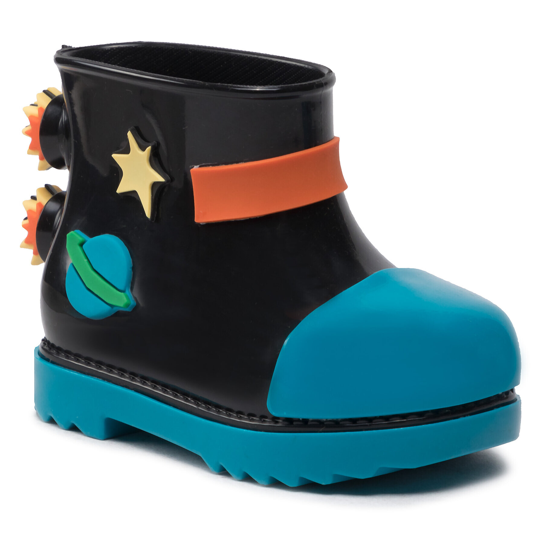 Melissa Holínky Mini Rain Boot + Fabula 33676 Černá - Pepit.cz